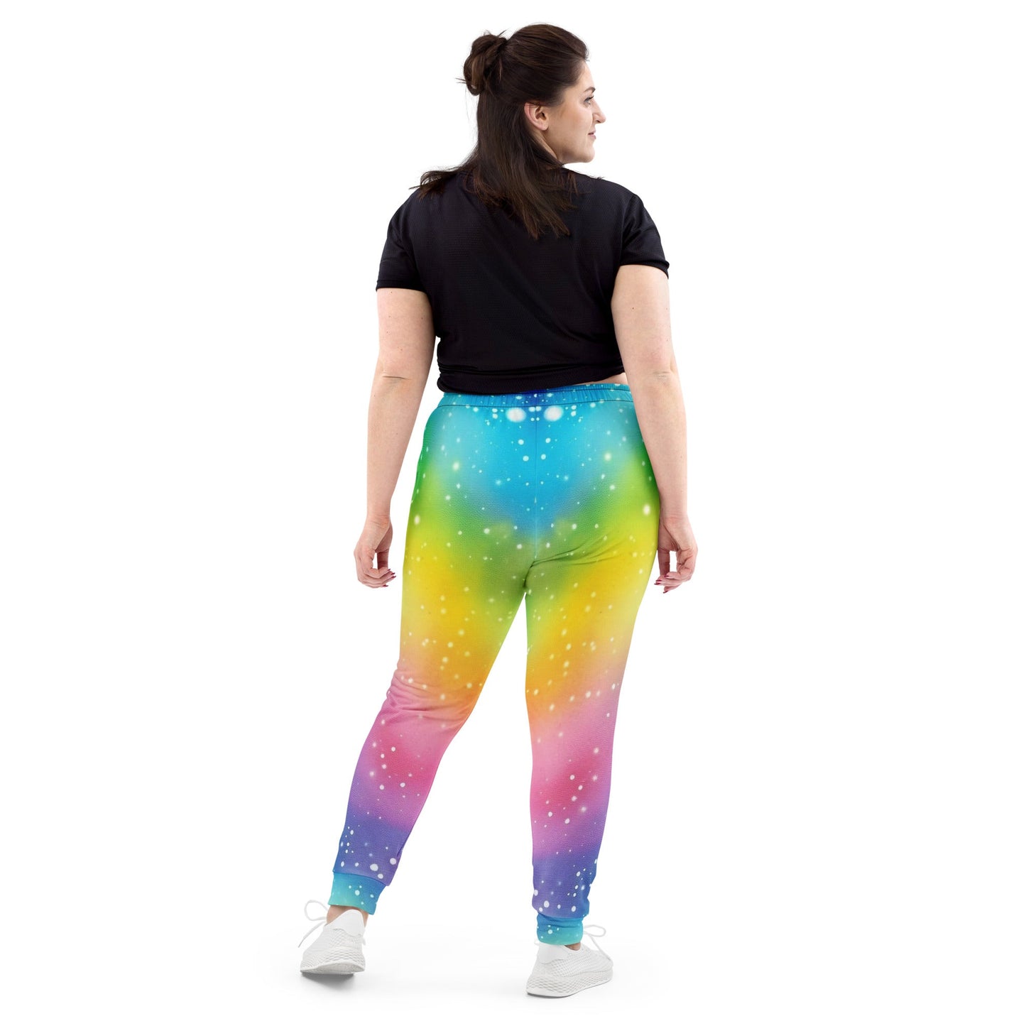 Cosmic Rainbow Women's Joggers For EDM Rave Festival Outfit Clothing