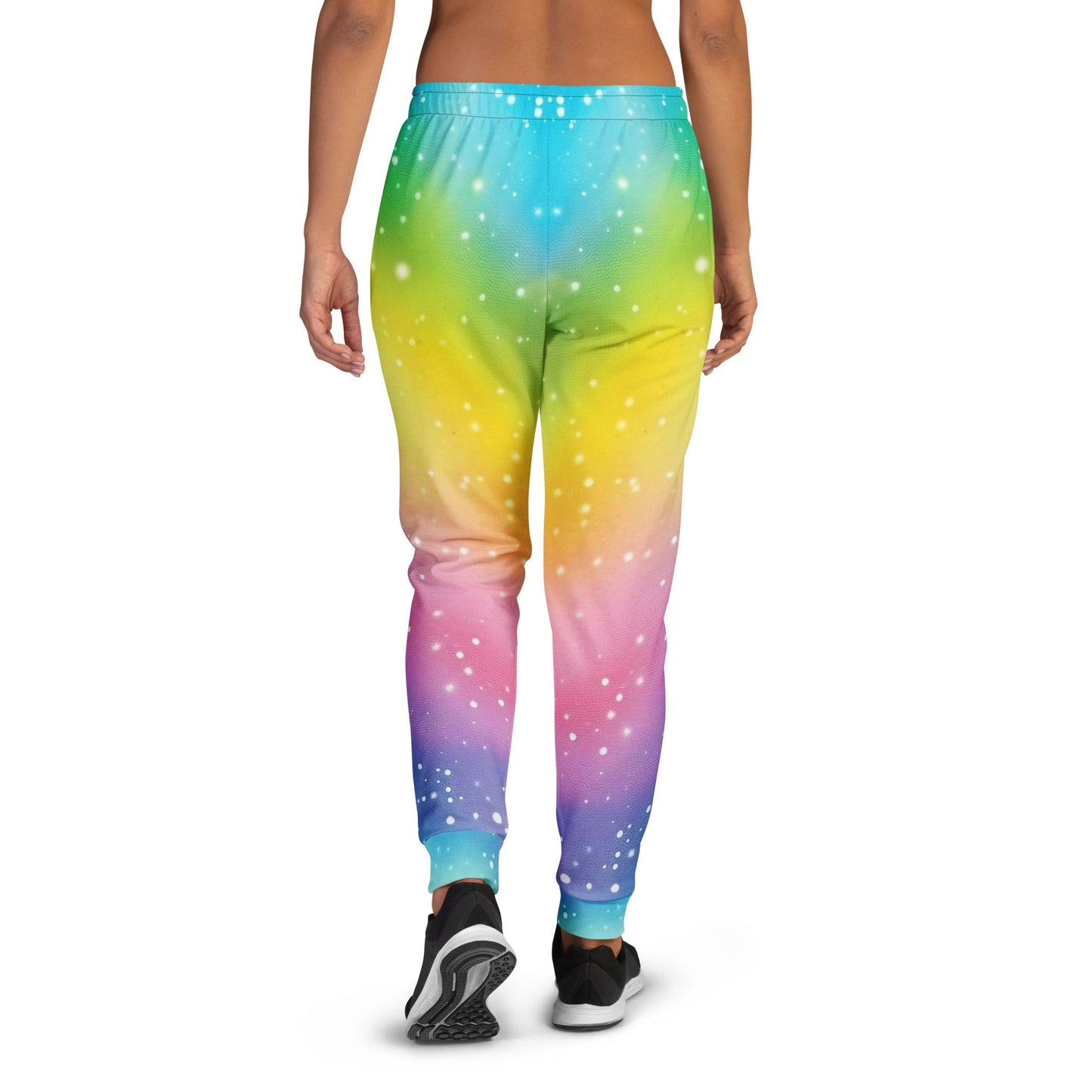 Cosmic Rainbow Women's Joggers For EDM Rave Festival Outfit Clothing