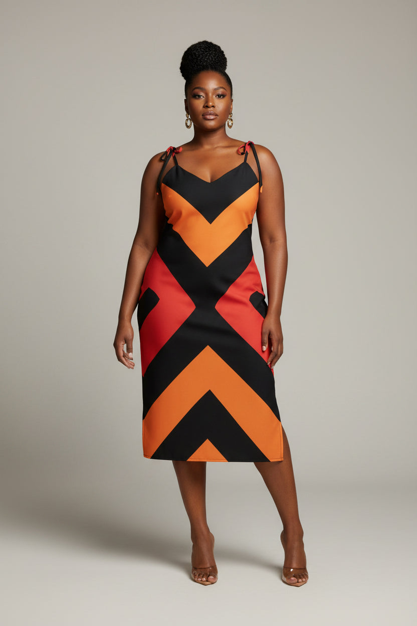 Tribal Luxe Slip Dress