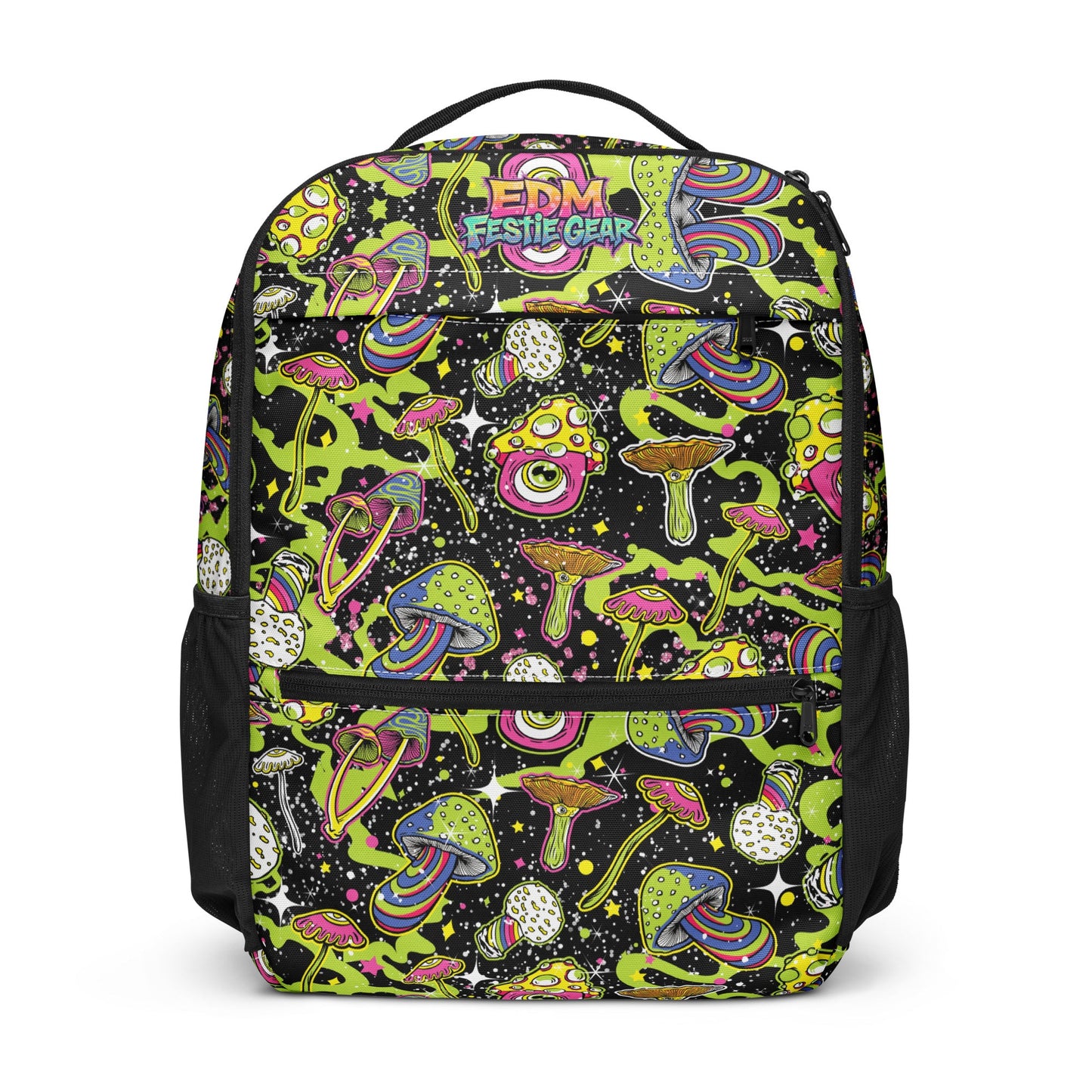 Trippy Space Shroom Utility backpack