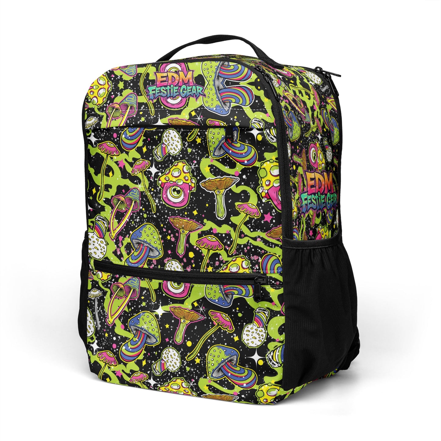 Trippy Space Shroom Utility backpack