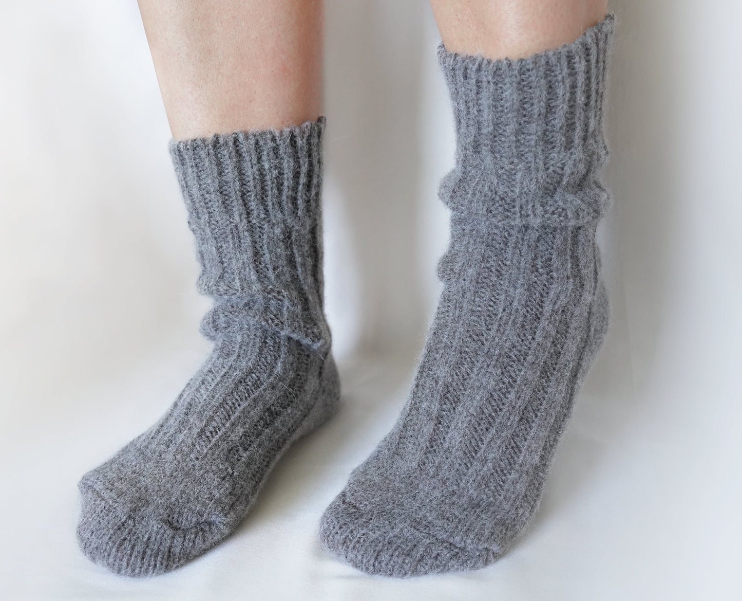 tittimitti® Men’s Alpaca Wool Socks – Soft Warm Winter Crew Socks (Made in Italy)