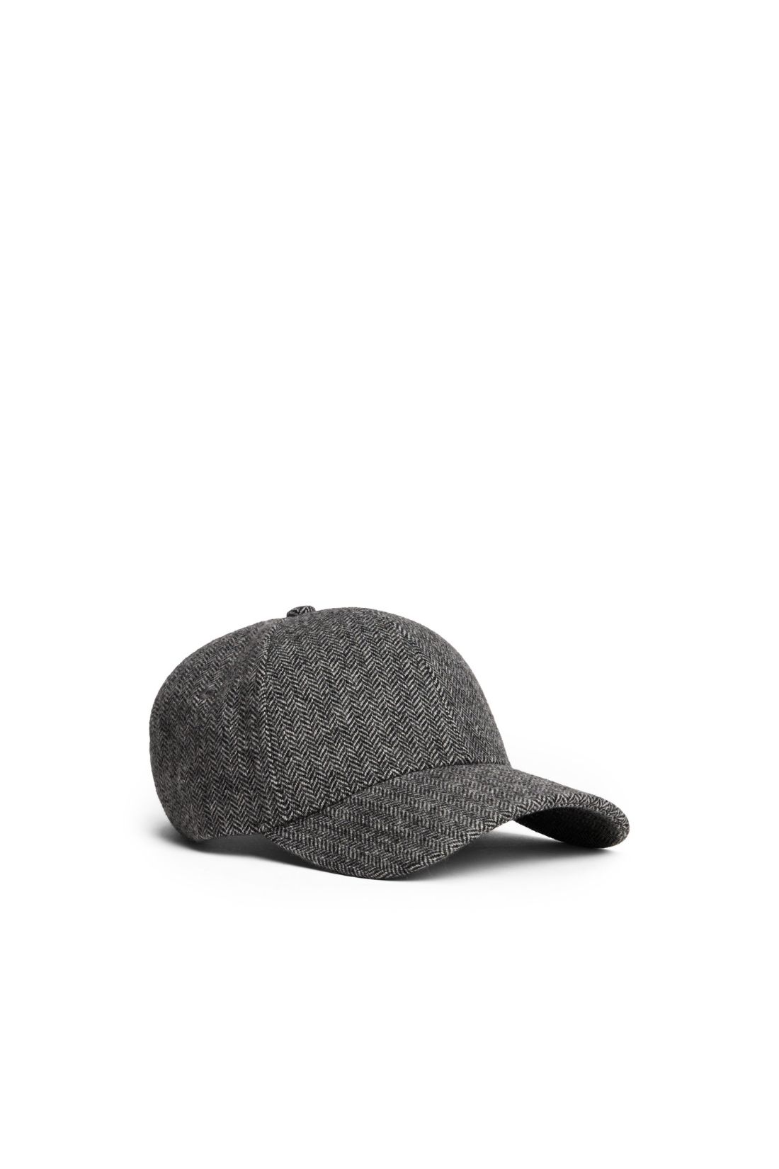 TOMMY HILFIGER - Men's winter Th Flag Herringbone cap  - Size OS-0