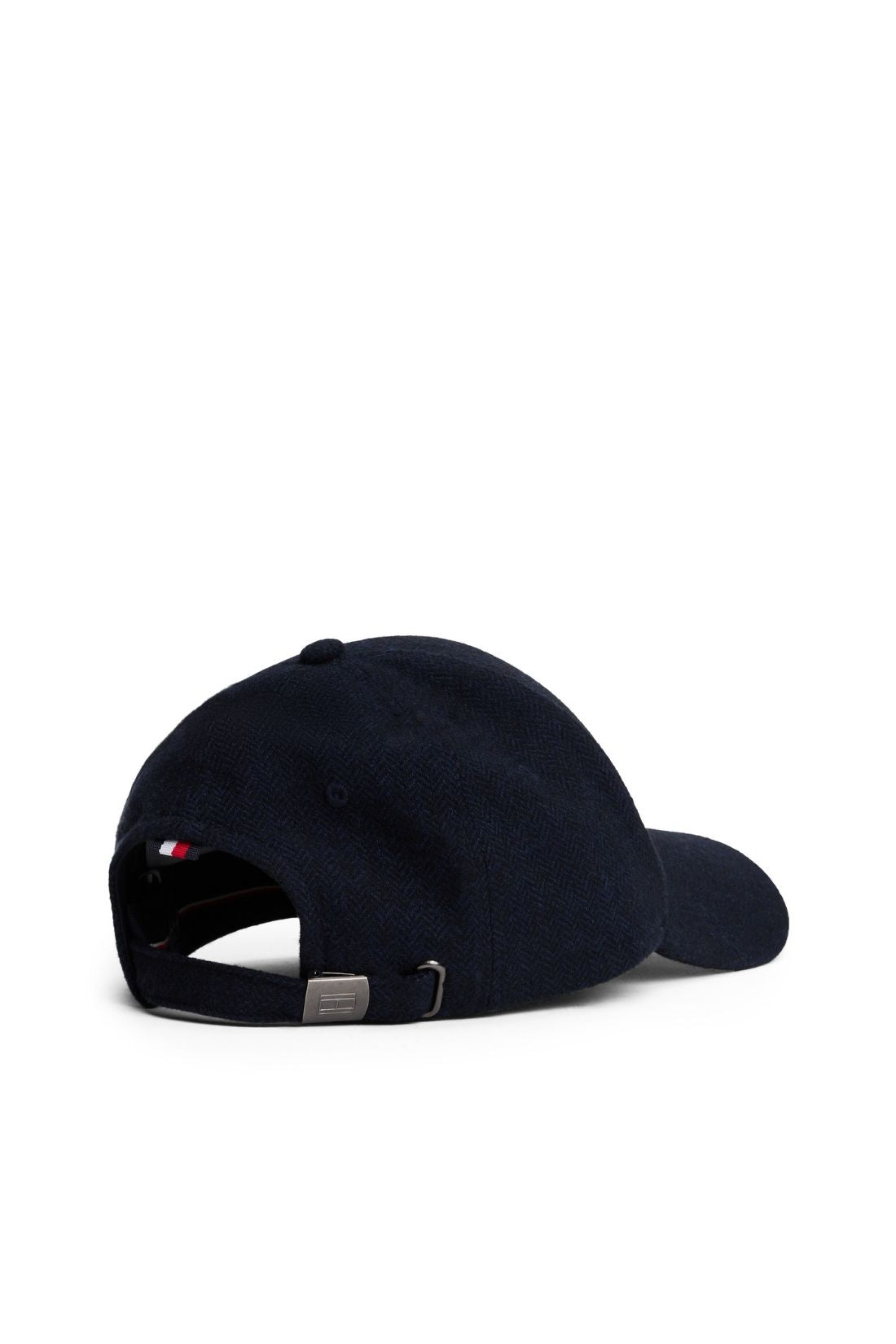 TOMMY HILFIGER - Men's winter Th Flag Herringbone cap  - Size OS-4