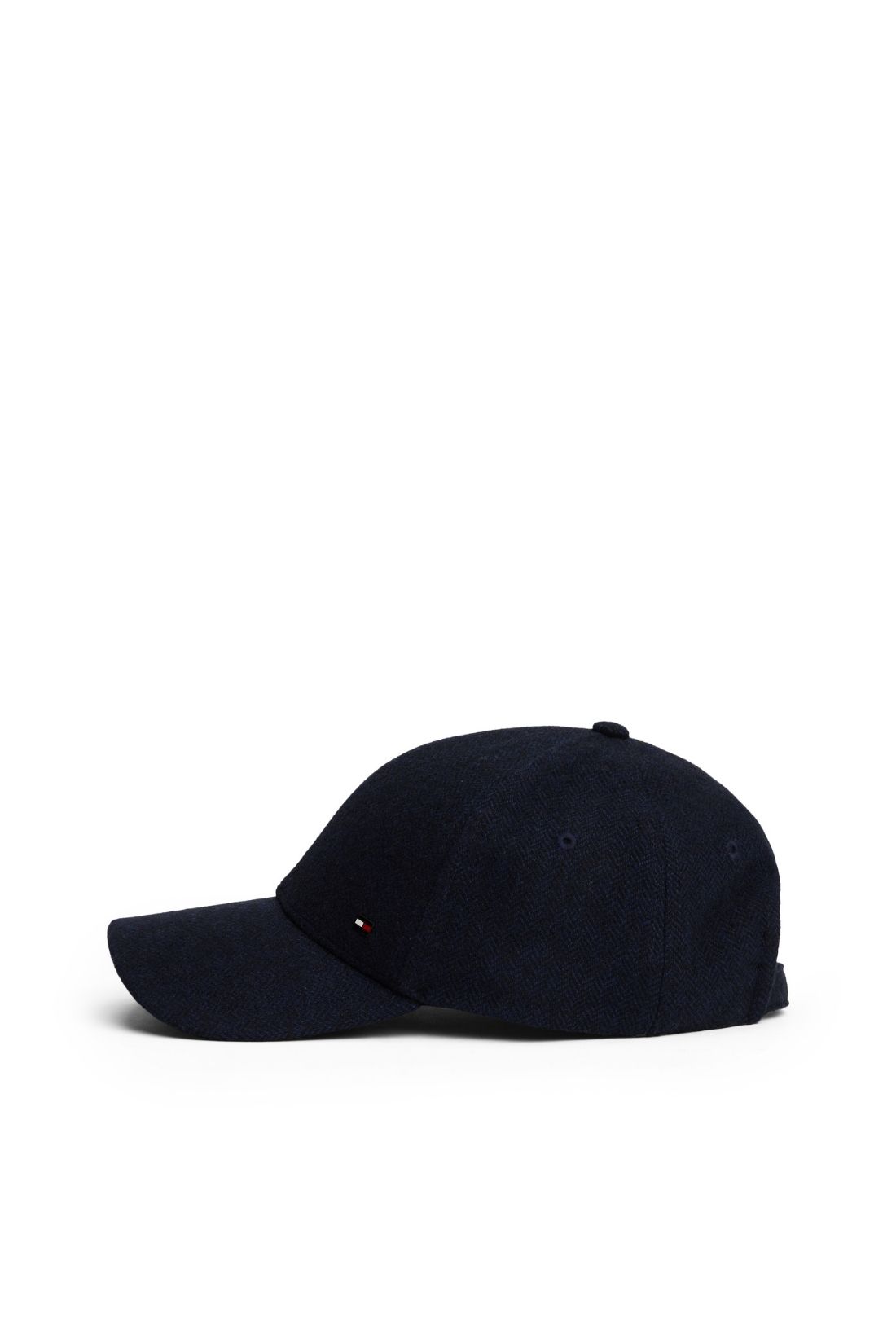 TOMMY HILFIGER - Men's winter Th Flag Herringbone cap  - Size OS-5
