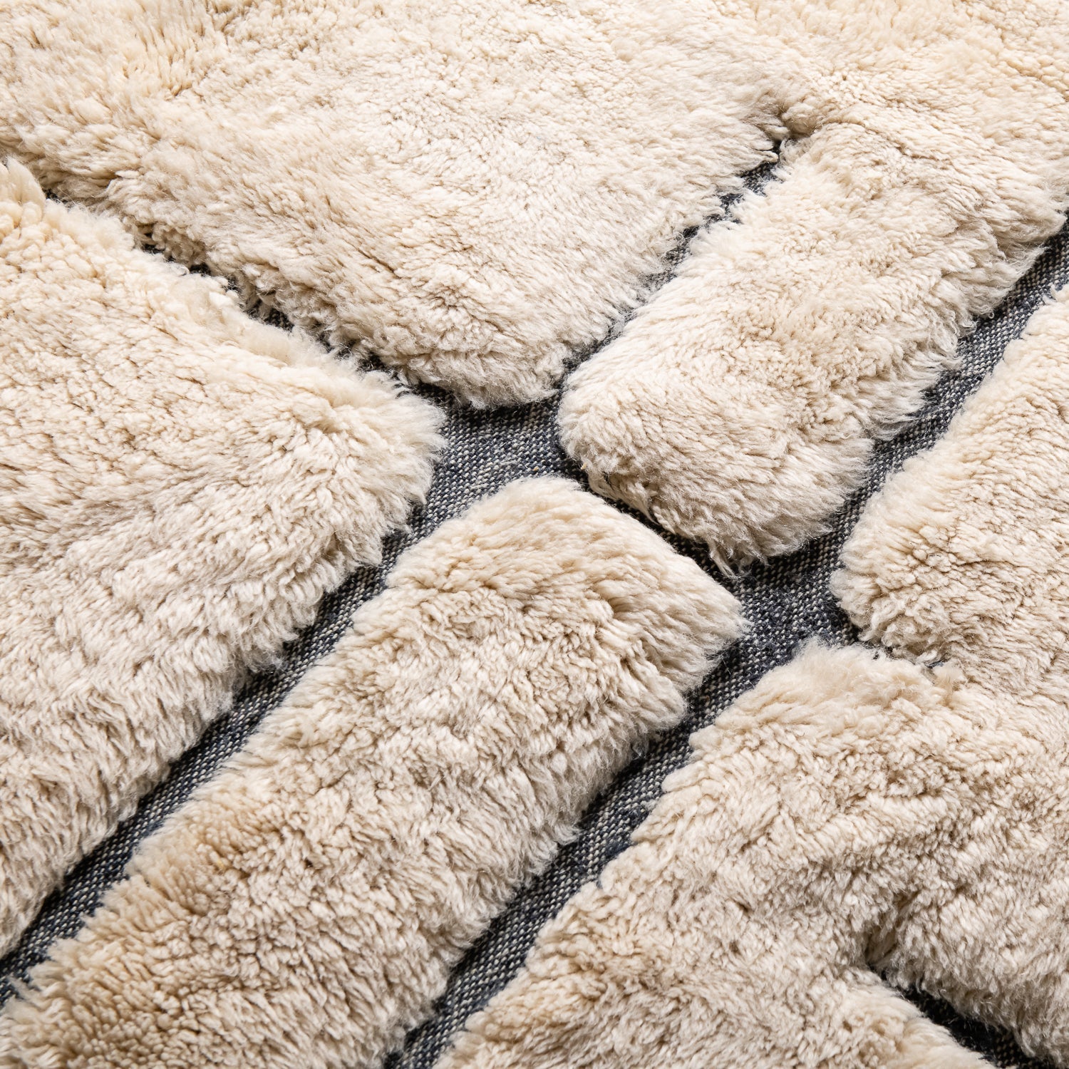 Whispered Lines - Luxury Shag Moroccan Rug-2