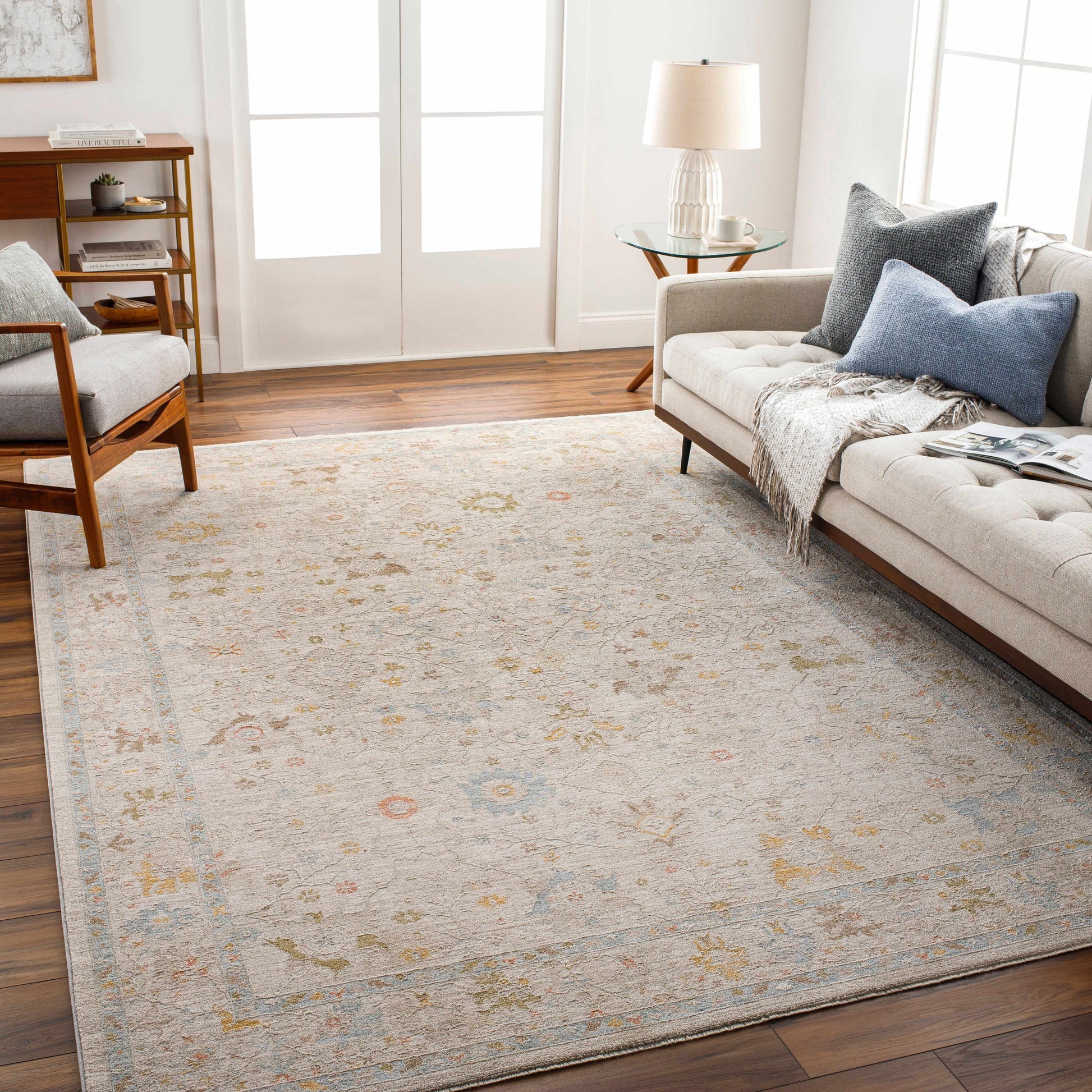 Amina Oushak Area Rug-1