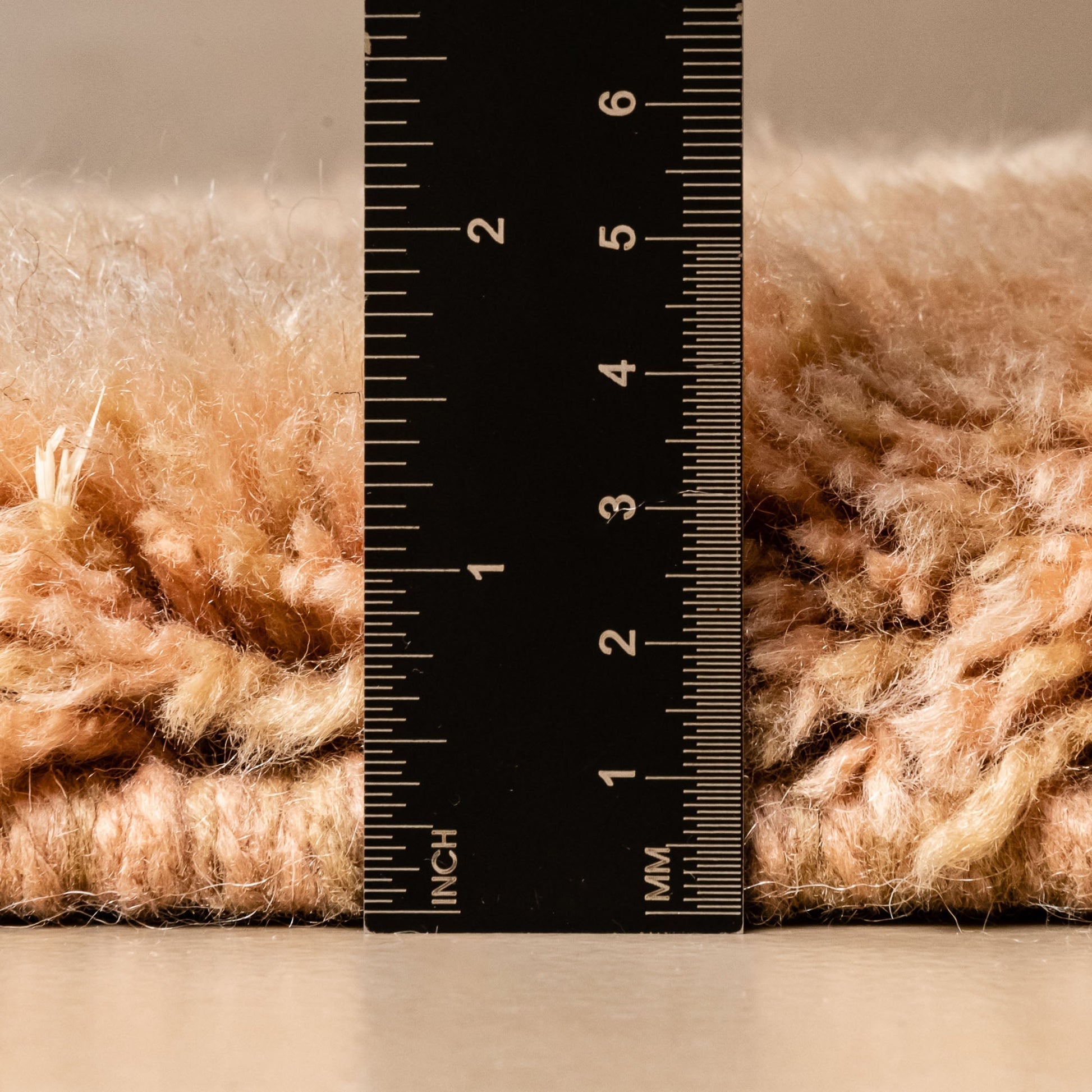 Golden Hush - Luxury Shag Moroccan Rug-4