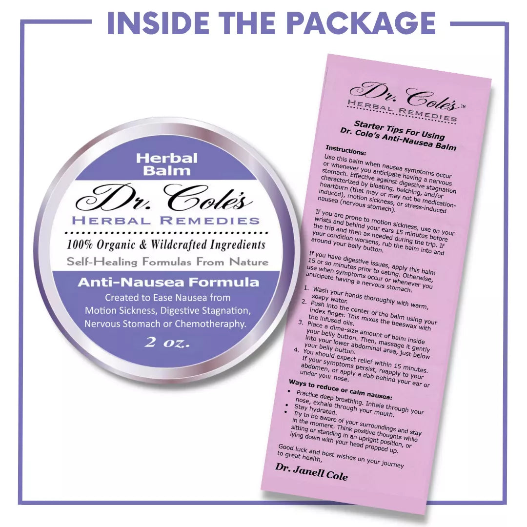 05 - Dr. Cole's Organic Anti-Nausea Herbal Balm-2