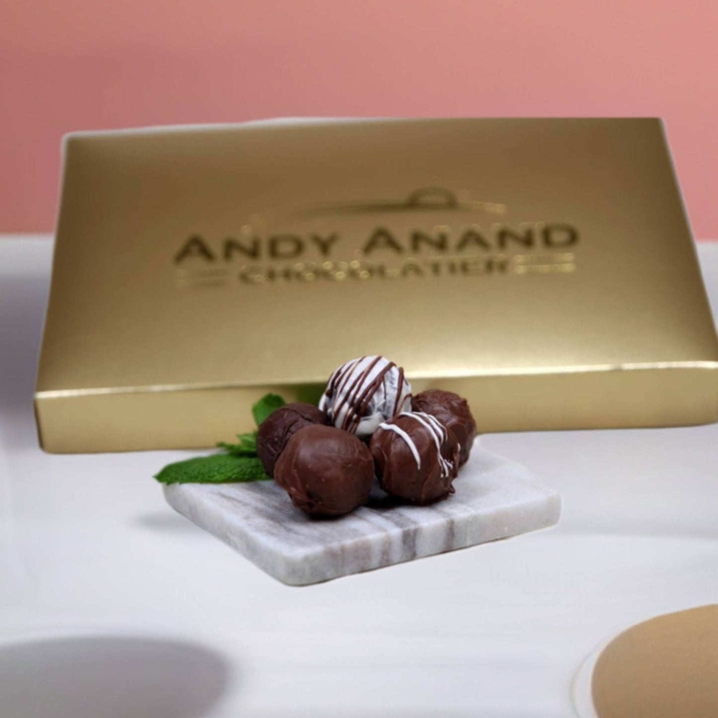 Andy Anand Champagne, Rum, Irish Cream & Kahlua Belgian Chocolate Truffles, 24 pc – Gift Boxed for Birthday, Christmas & Anniversary