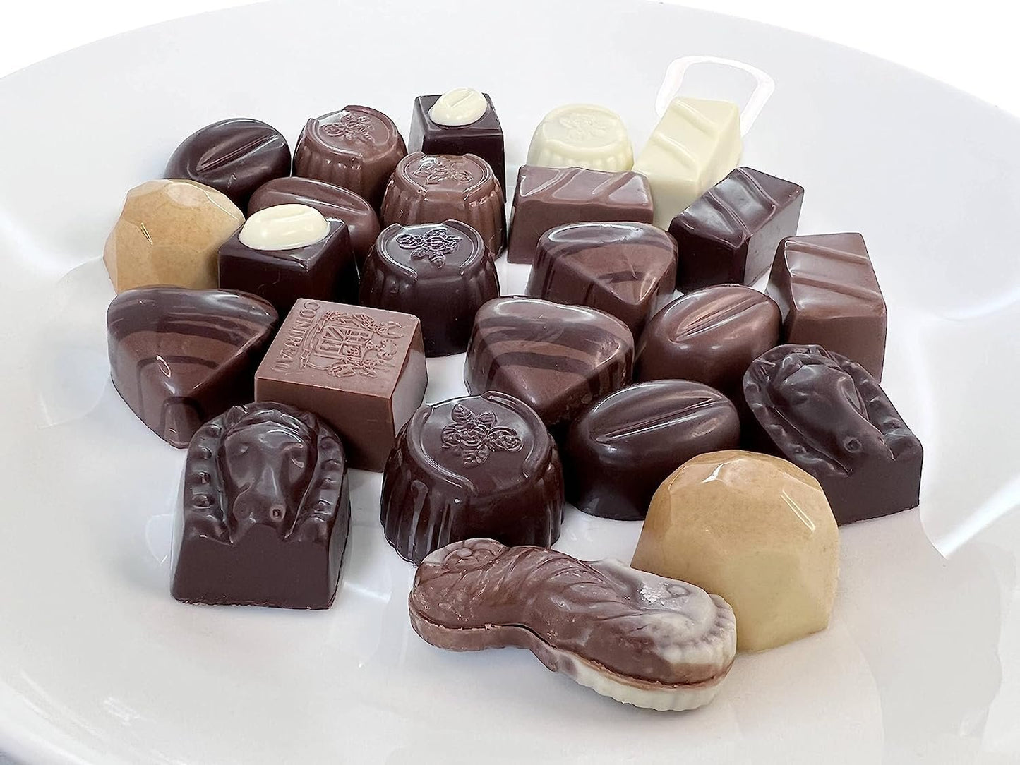 Andy Anand Sugar-Free Belgian Chocolate Truffles Gift Box, 48 pc – Gluten-Free, Handcrafted Diabetic Snacks, Gourmet Birthday & Holiday Gift