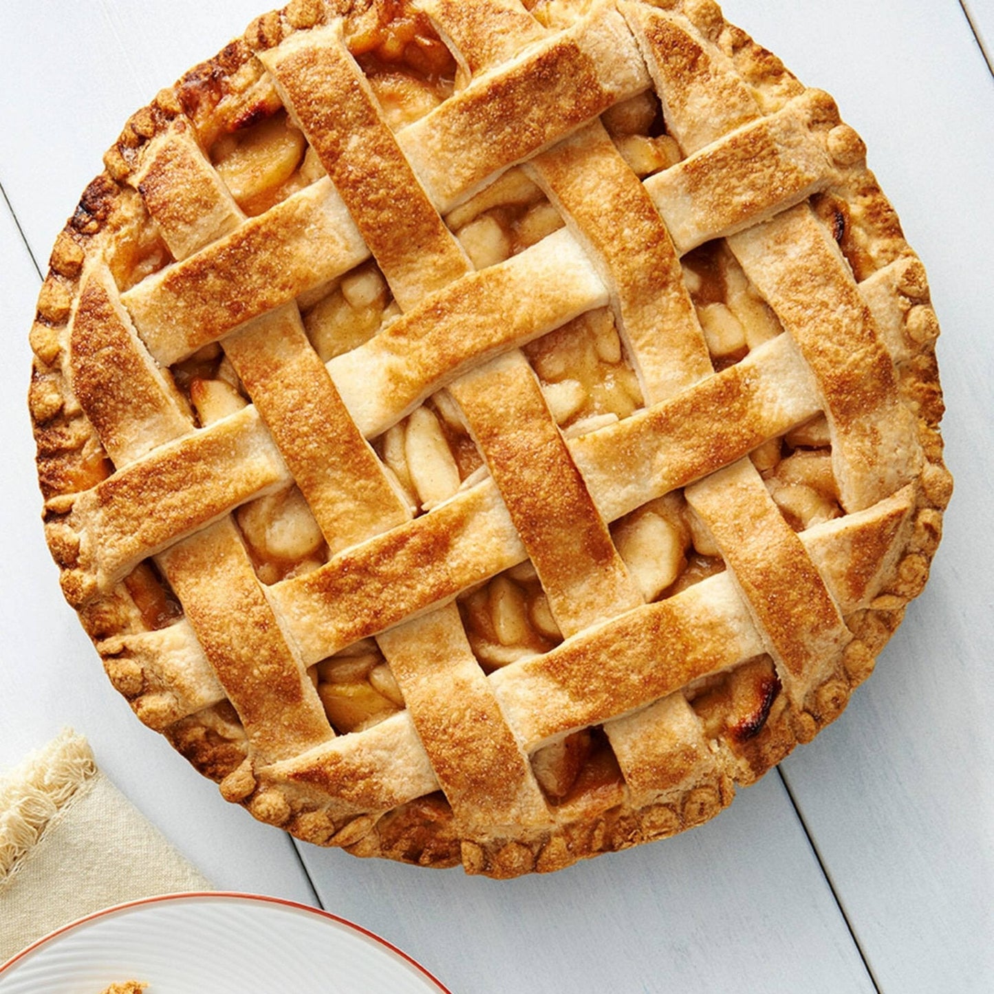 Andy Anand Fresh-Baked Apple Pie, 10-Inch, 4.5 lb – Classic American Dessert, Real Apples, Cinnamon & Flaky Crust, Birthday & Holiday Gift