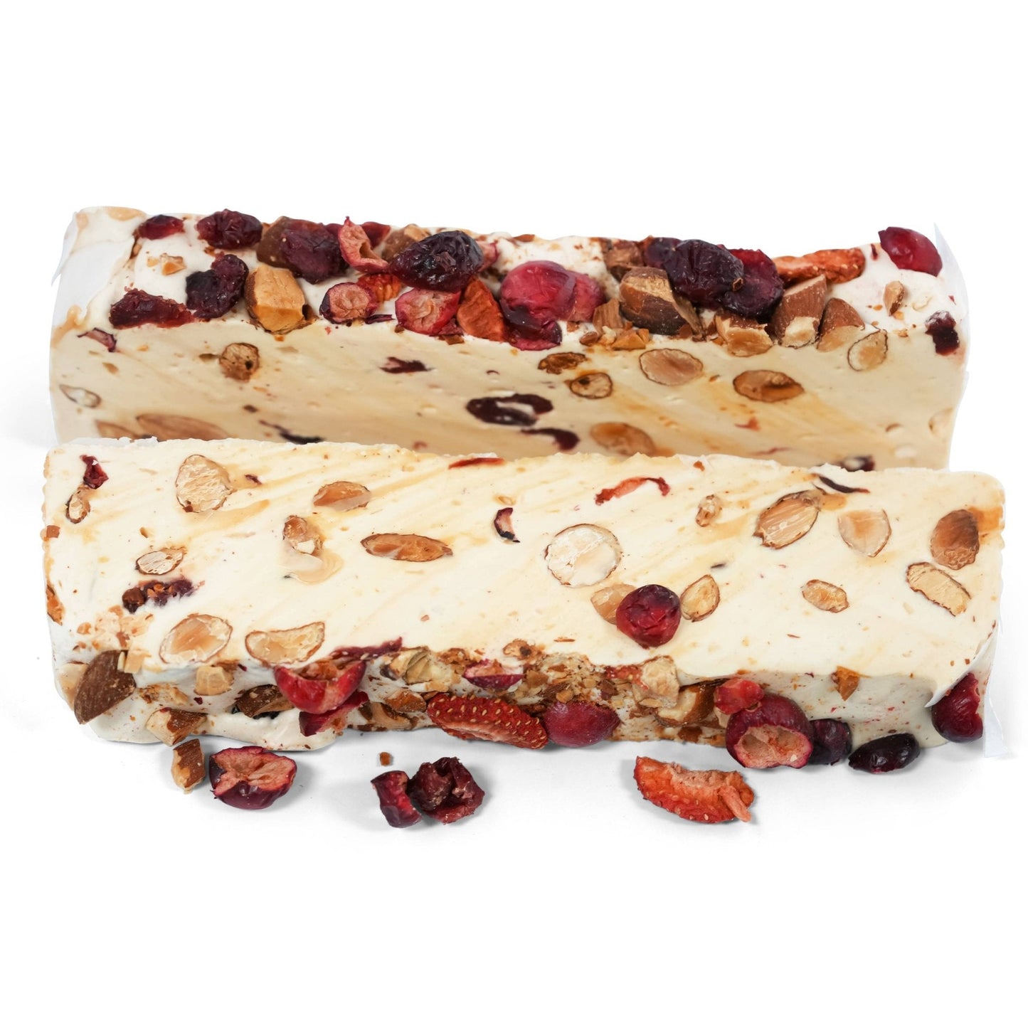 Andy Anand Gluten-Free French Almond Nougat with Red Fruits & Wildflower Honey, 7 oz – Artisan European Confection, Birthday & Holiday Gift