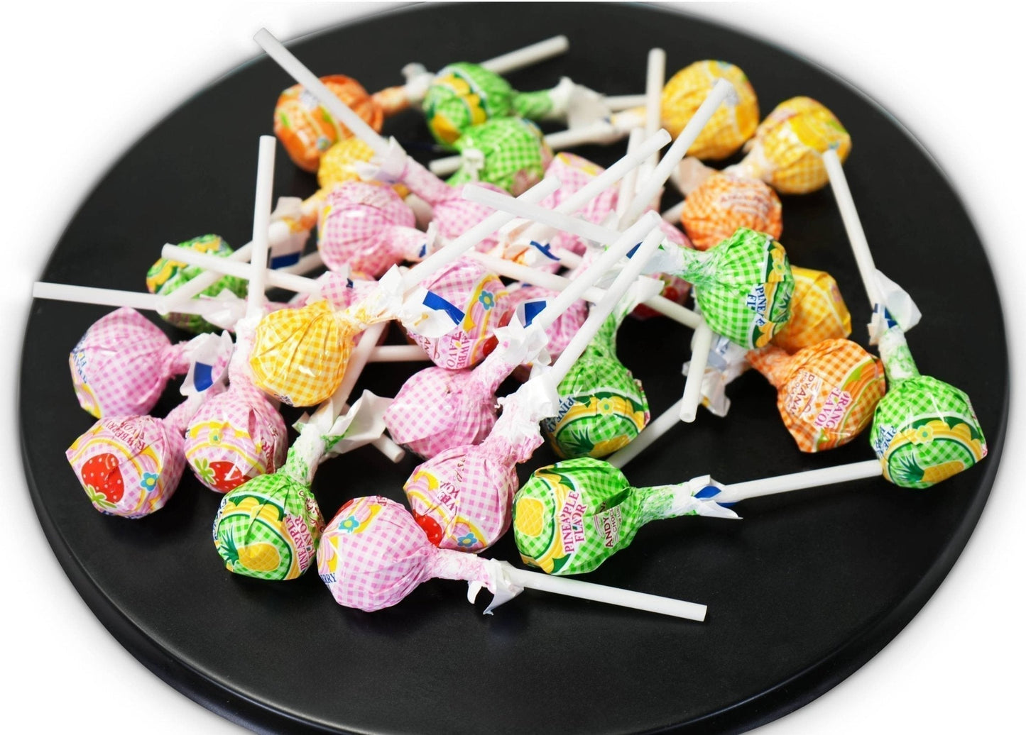 Andy Anand Sugar-Free Lollipops, 29 ct, 8.8 oz – Natural Fruit Flavors, Keto, Vegan, Gluten-Free & Dye-Free, Birthday & Holiday Gift Box