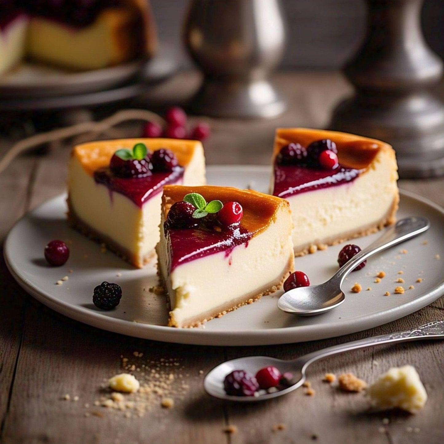 Andy Anand Raspberry White Chocolate Cheesecake, 9-Inch, 2 lb – Traditional Recipe, All-Natural, Birthday, Valentine's & Christmas Gift