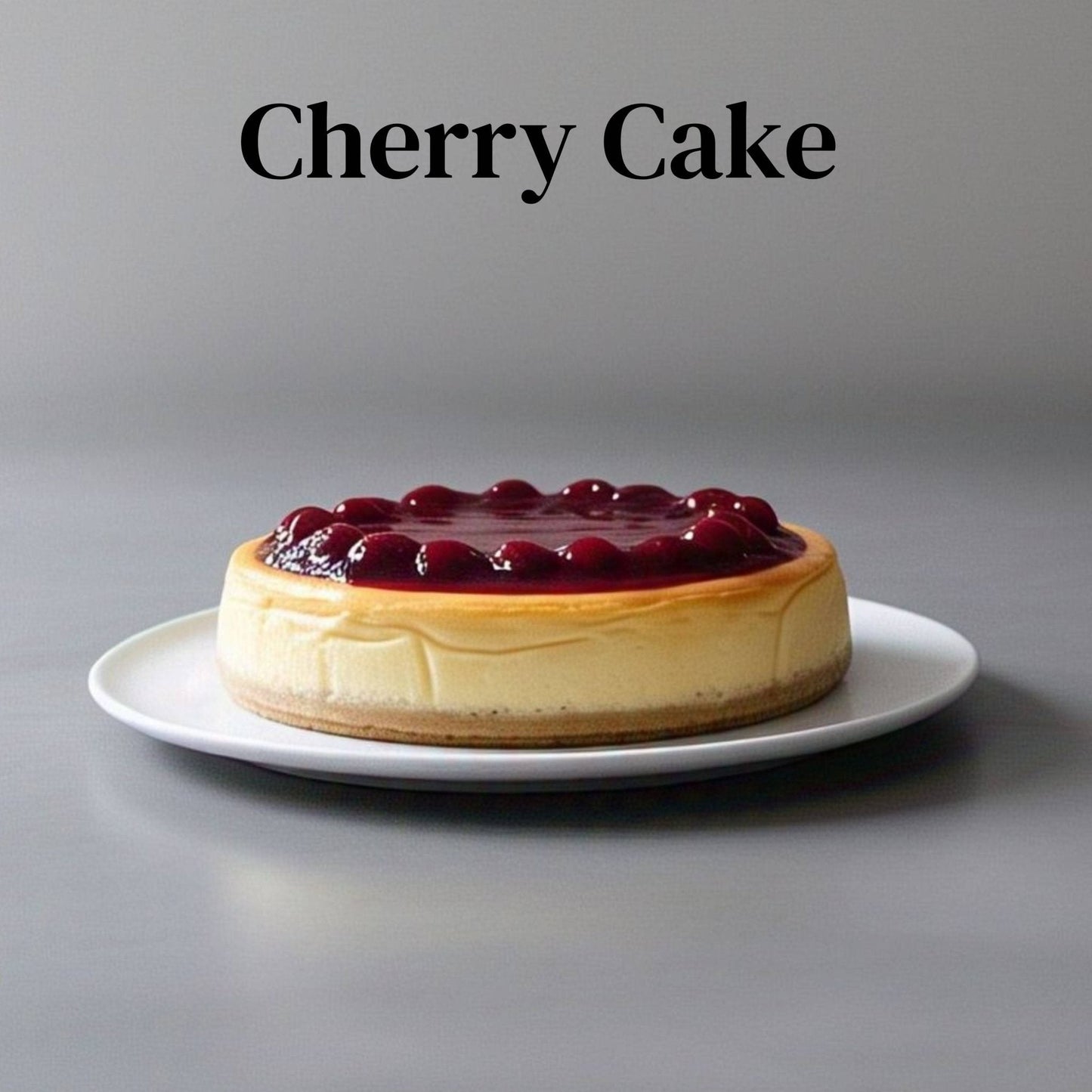 Andy Anand Sugar-Free Cherry Cake, 9-Inch, 2.9 lb – Gourmet, Freshly Baked, All-Natural, No Preservatives, Diabetic-Friendly Birthday Gift