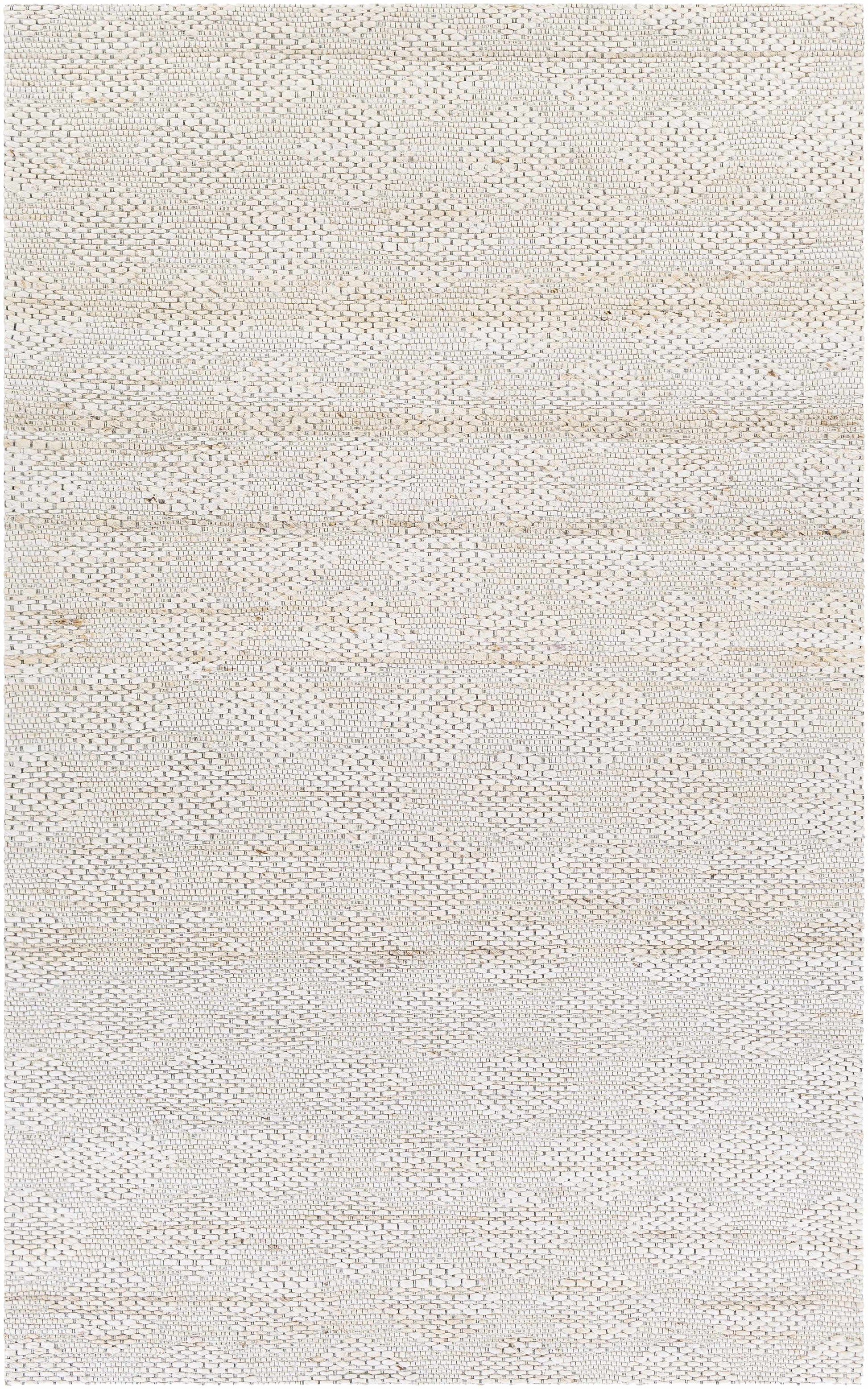 Angaston Beige Hand-Woven Jute Rug-0