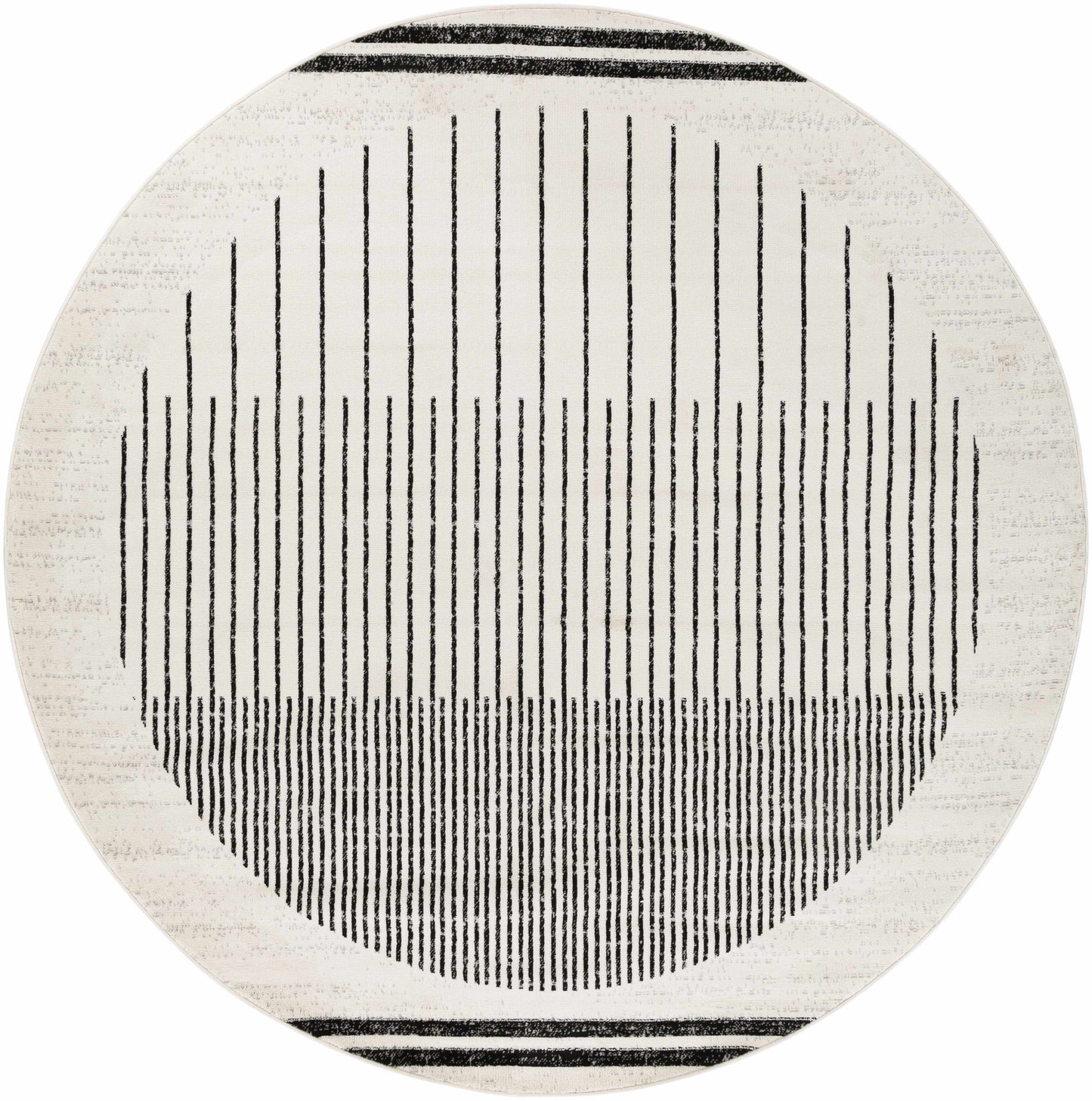 Angus Black&White Geometric Area Rug-8