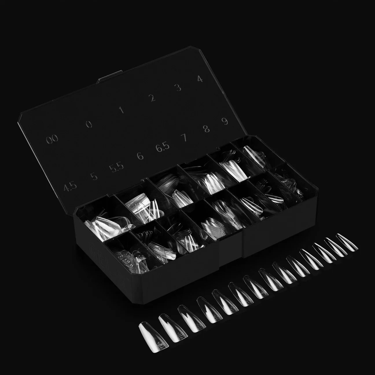 Apres - Gel-X Natural Coffin Long Box of Tips 2.0, 600pcs-2