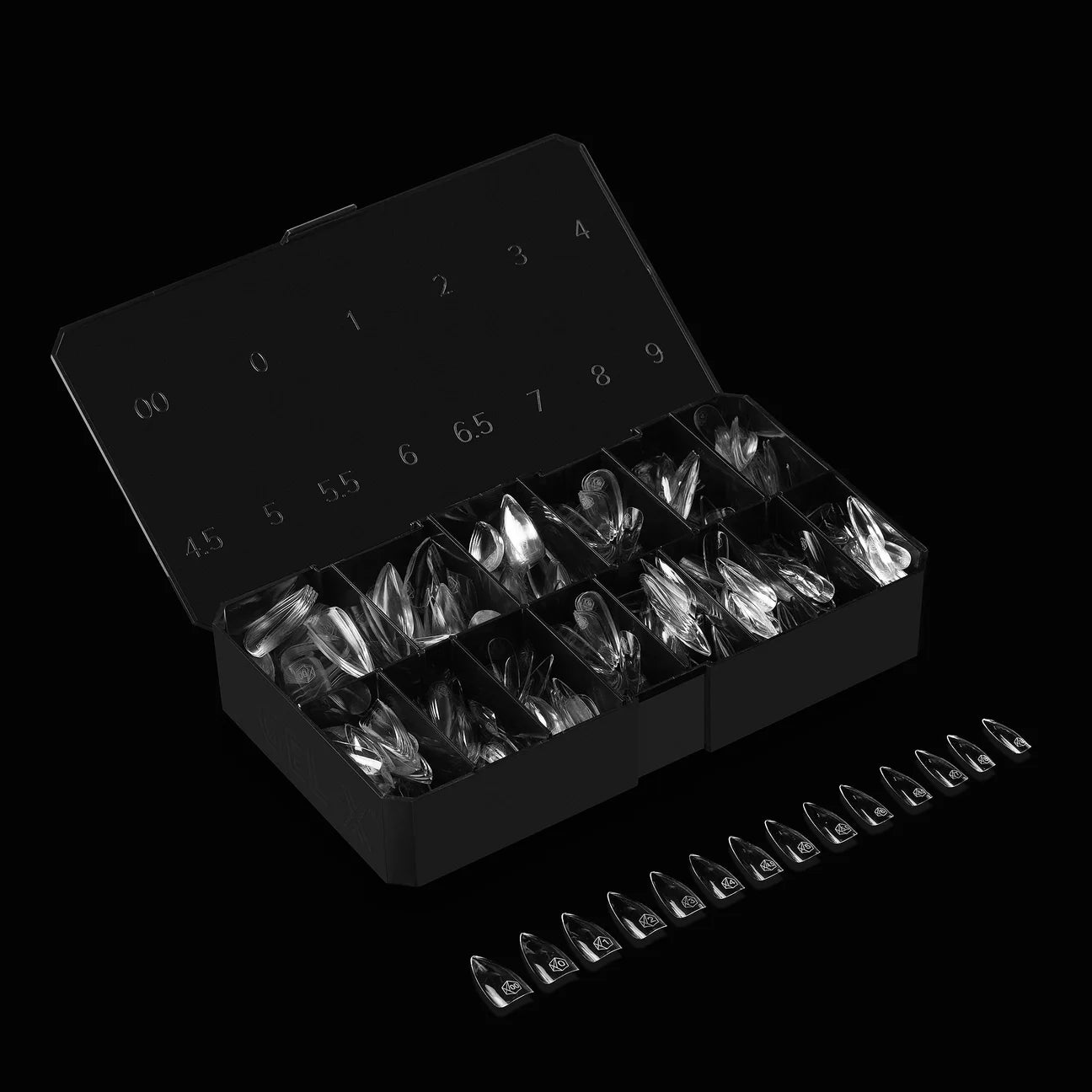 Apres - Gel-X Natural Stiletto Medium Box of Tips 2.0, 600pcs-3