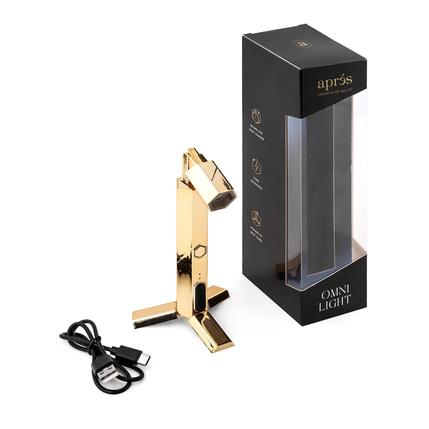 Apres - Gel-X Omni Light Gold UV/LED-0