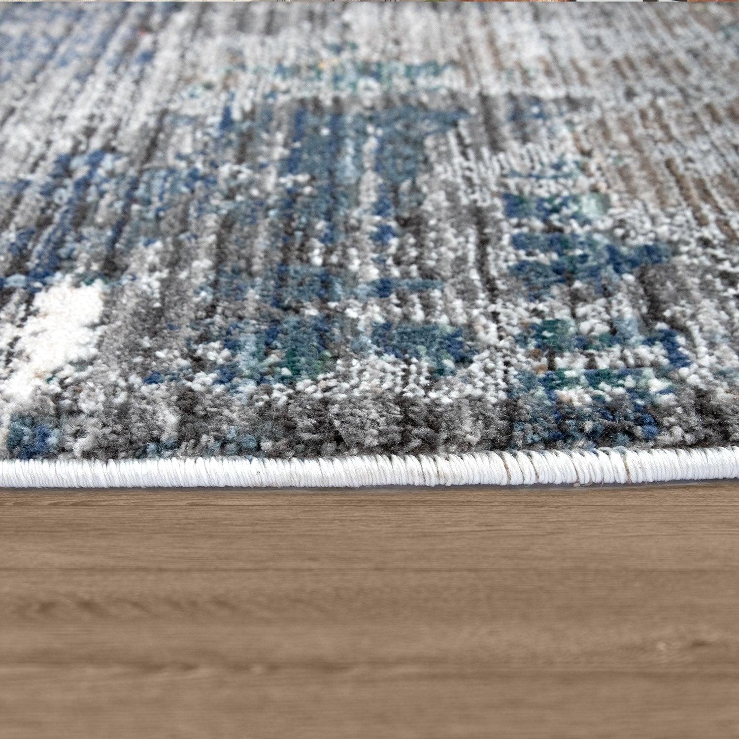 Area Rug For Living Rooms Abstract Design 3D Effect, Colorful-2
