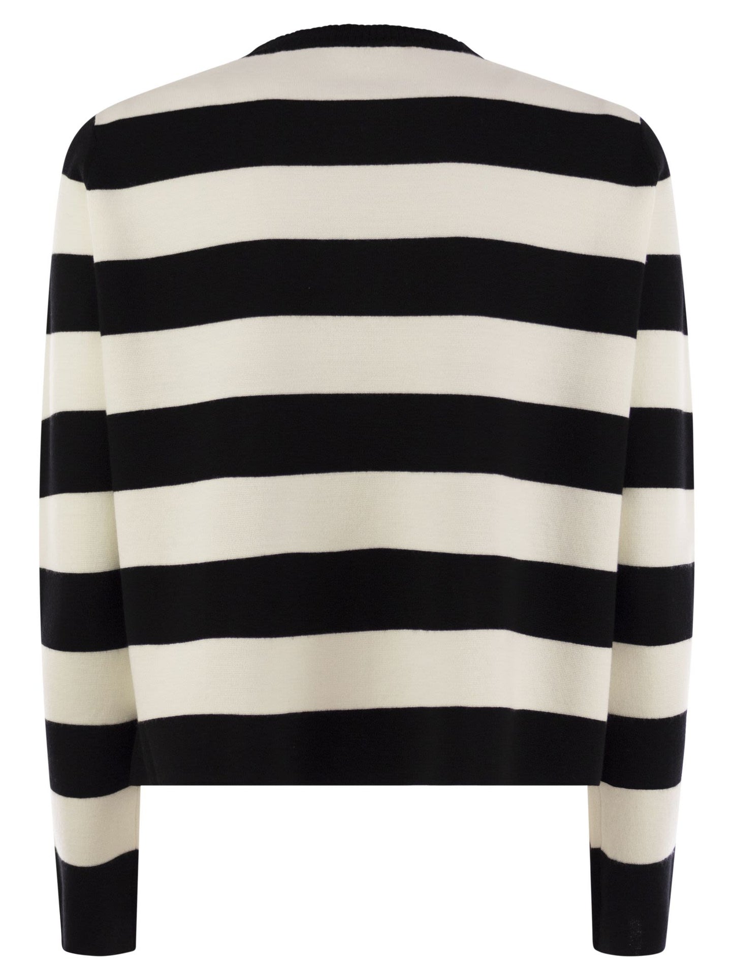 Max Mara Women Viterbo - Wool Sweater With Embroidery