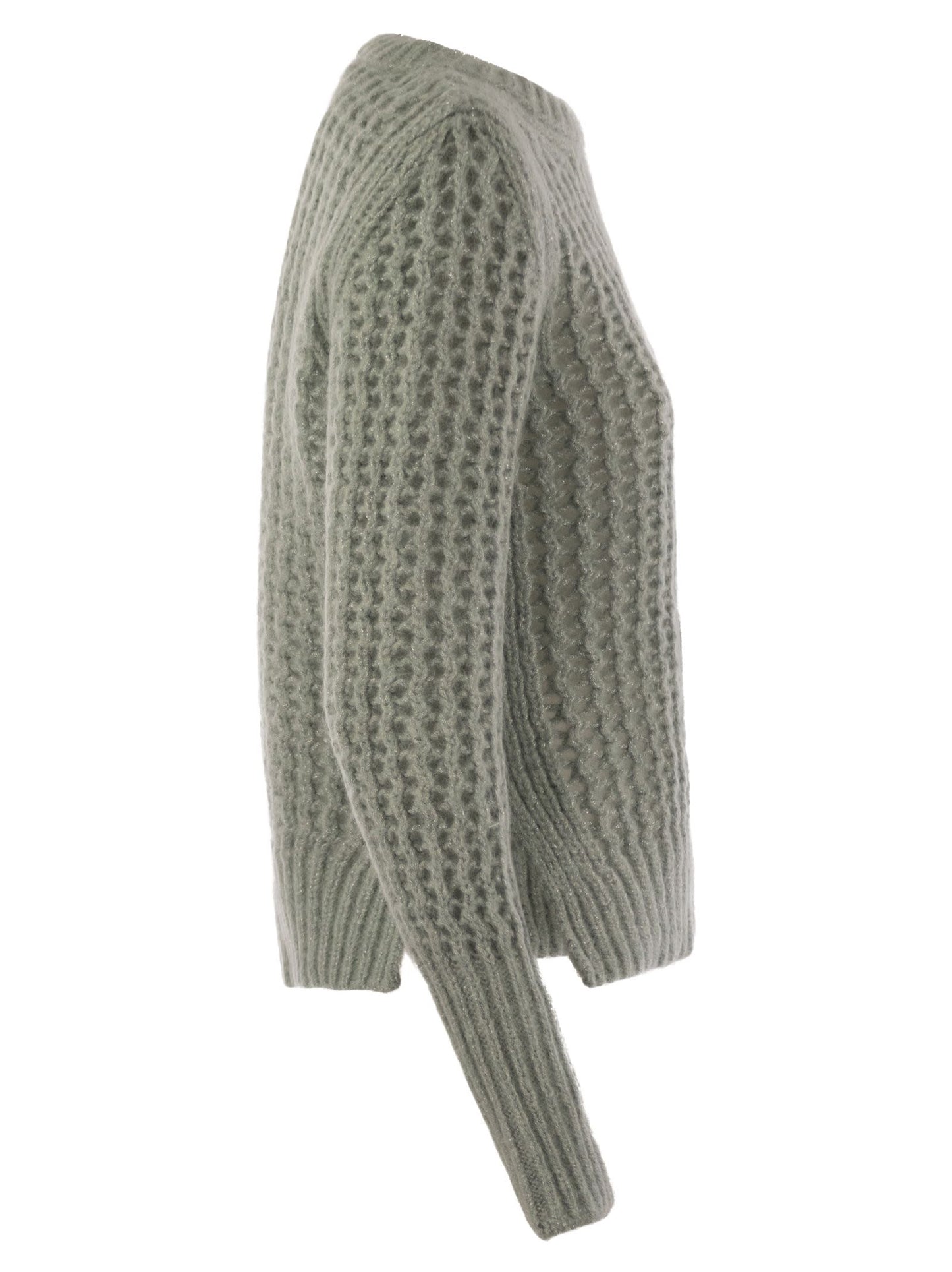 Herno Women Knitwear In Alpaca And Wool Yarn