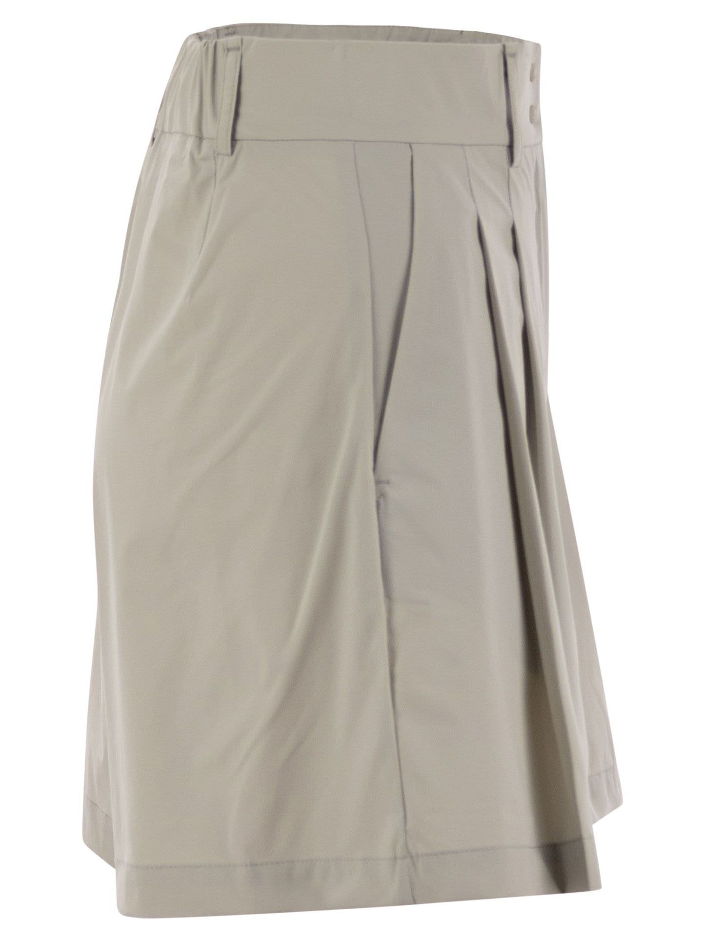 Herno Women Stretch Nylon Shorts