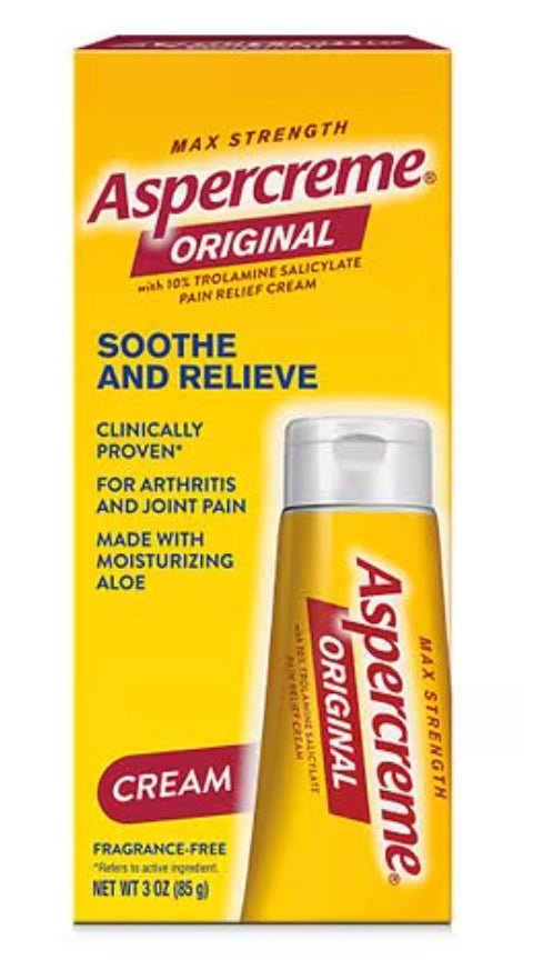 Aspercreme Aloe Odor Free Pain Relieving Crème