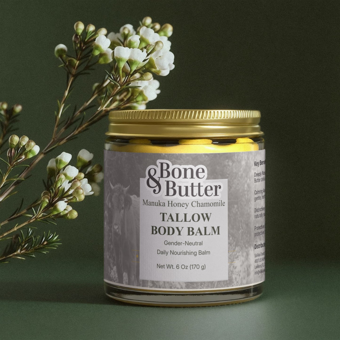 Manuka Honey Chamomile Tallow Body Balm-1