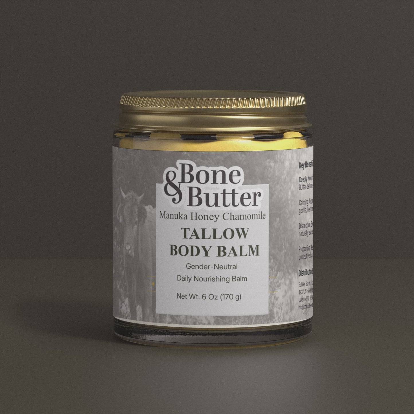 Manuka Honey Chamomile Tallow Body Balm-3