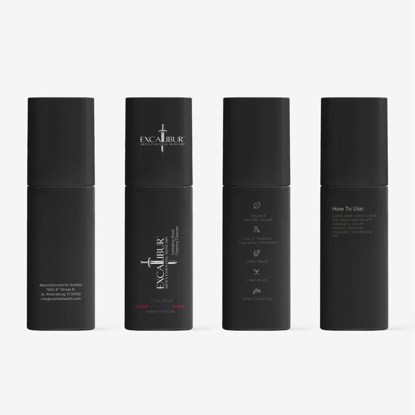 Excalibur-Foaming Cleanser for Men-1