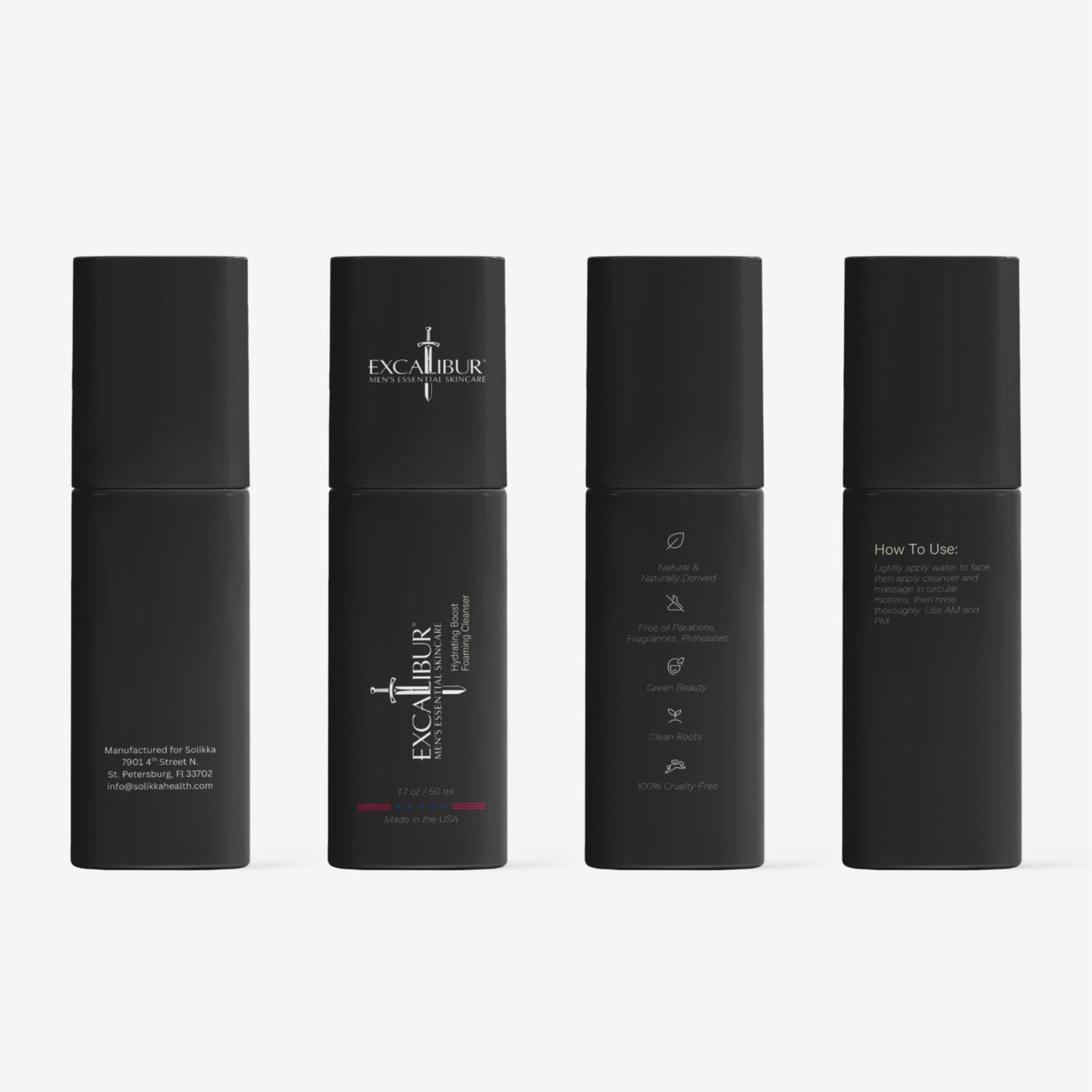 Excalibur-Foaming Cleanser for Men-1