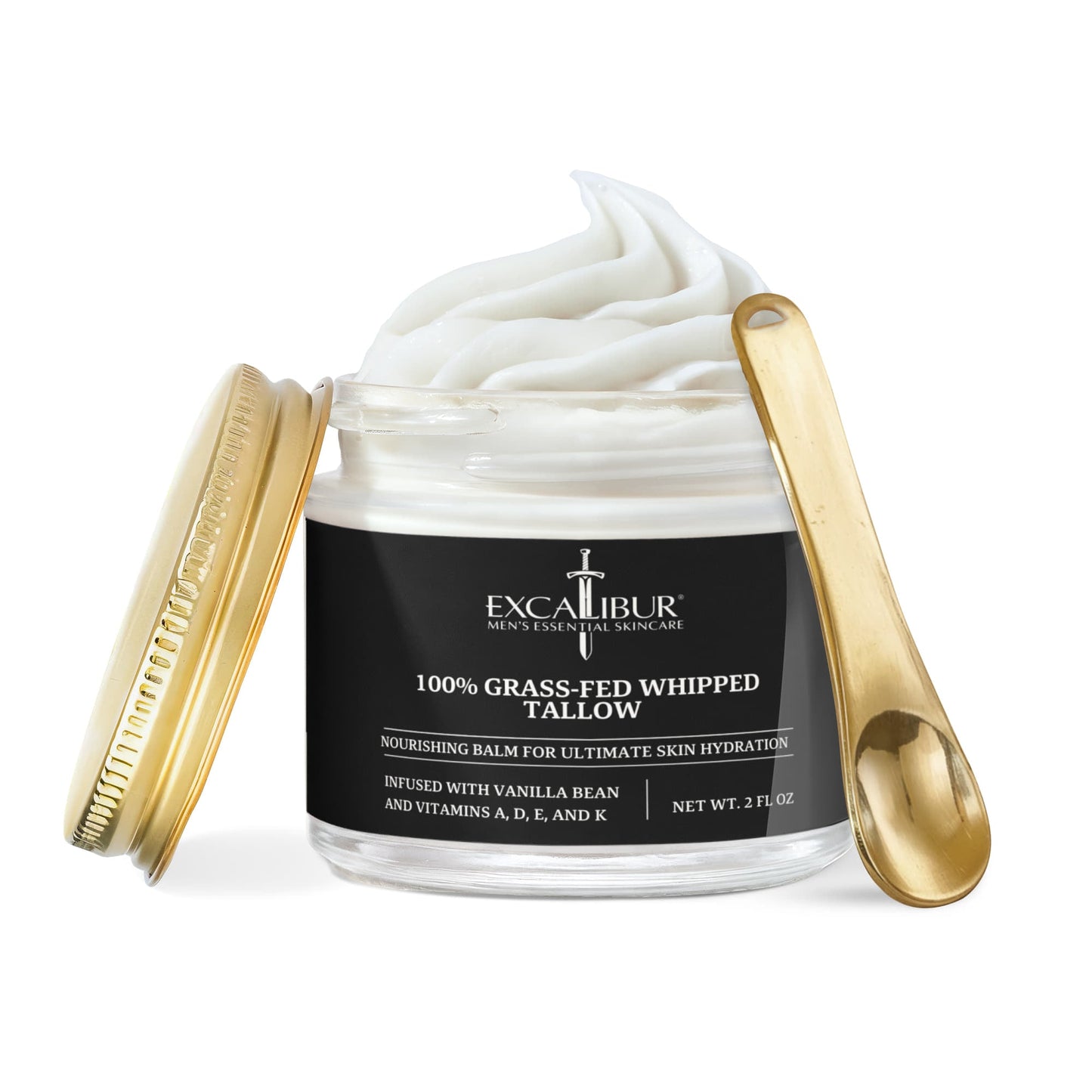 Excalibur-Whipped Grass-Fed Tallow for Men-0