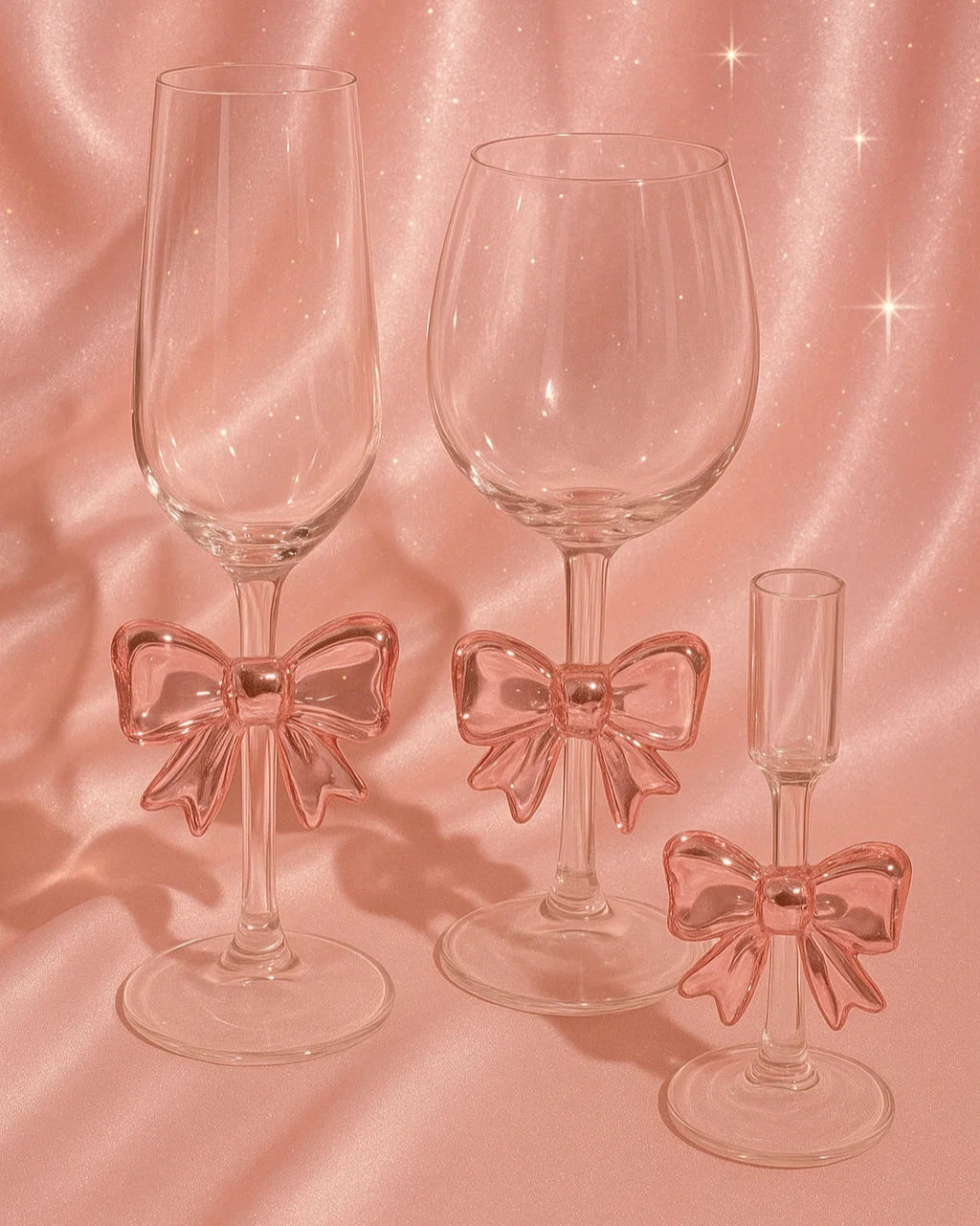 Pink Bow Glassware Collection-0