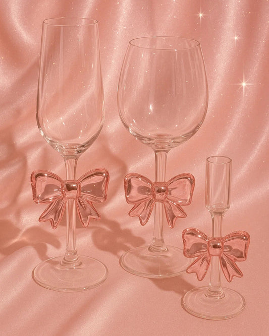 Pink Bow Glassware Collection-0