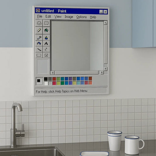 Retro Pixel Style Mirror-0