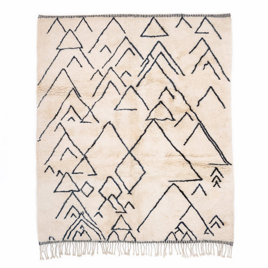 Atlas Mountains - Luxury Shag Moroccan Rug-0