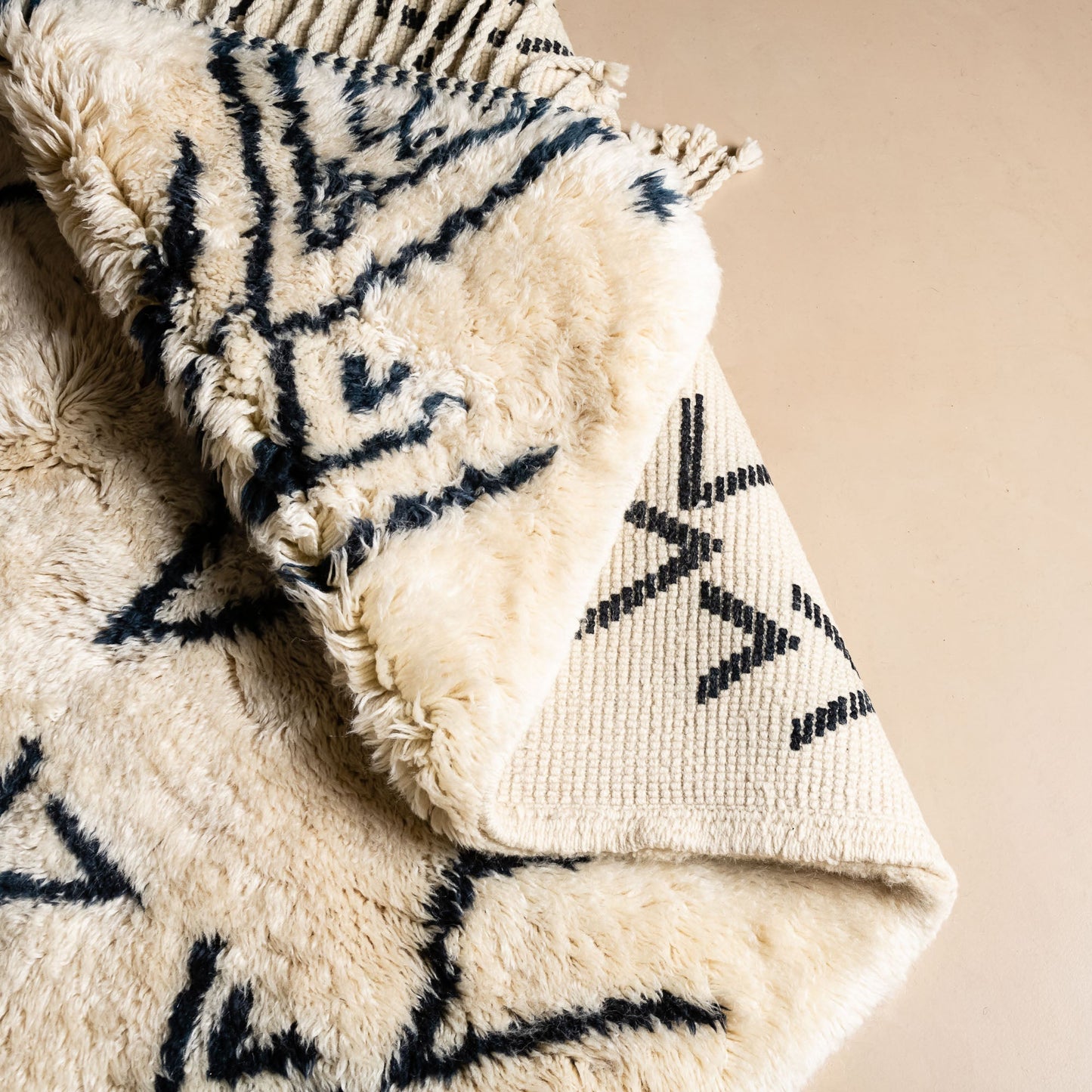 Atlas Mountains - Luxury Shag Moroccan Rug-3