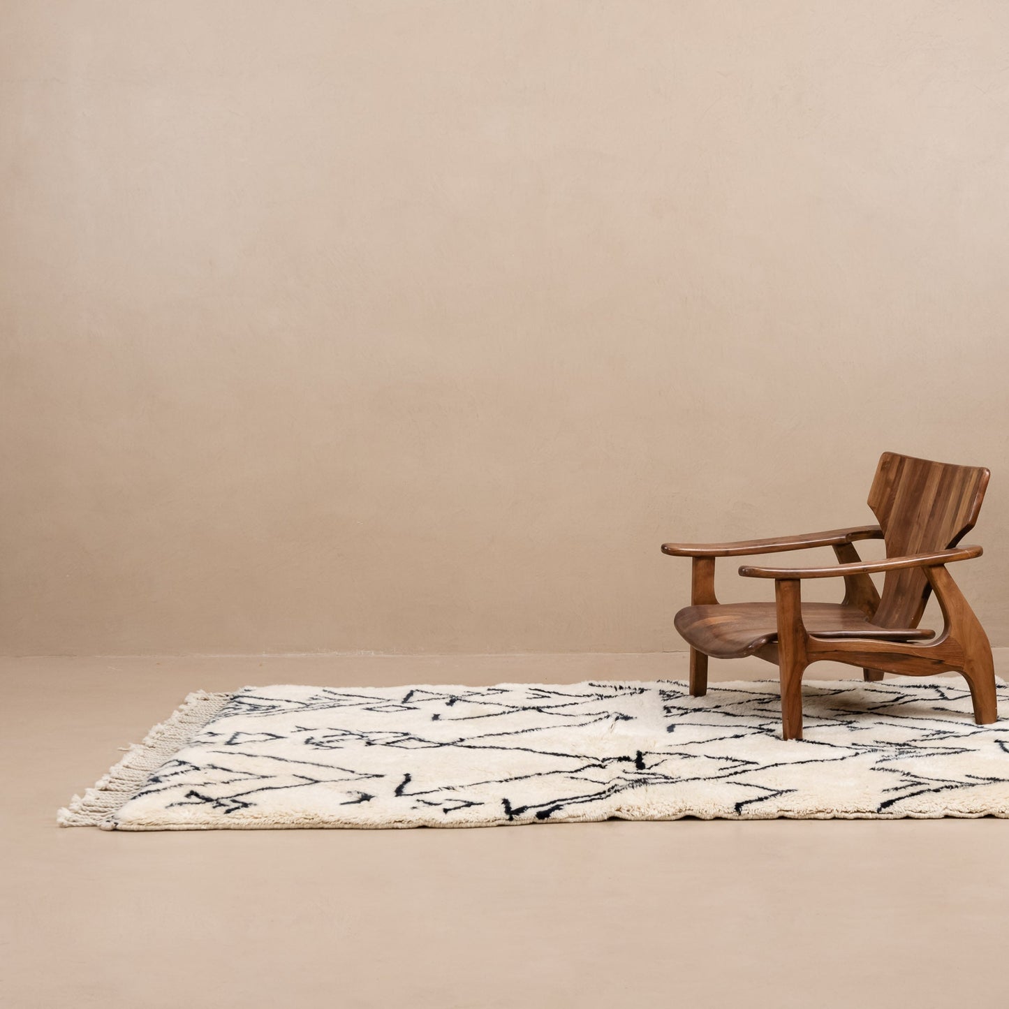 Atlas Mountains - Luxury Shag Moroccan Rug-1