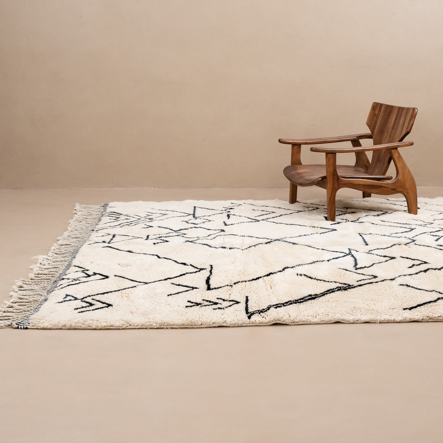 Atlas Mountains - Luxury Shag Moroccan Rug-1