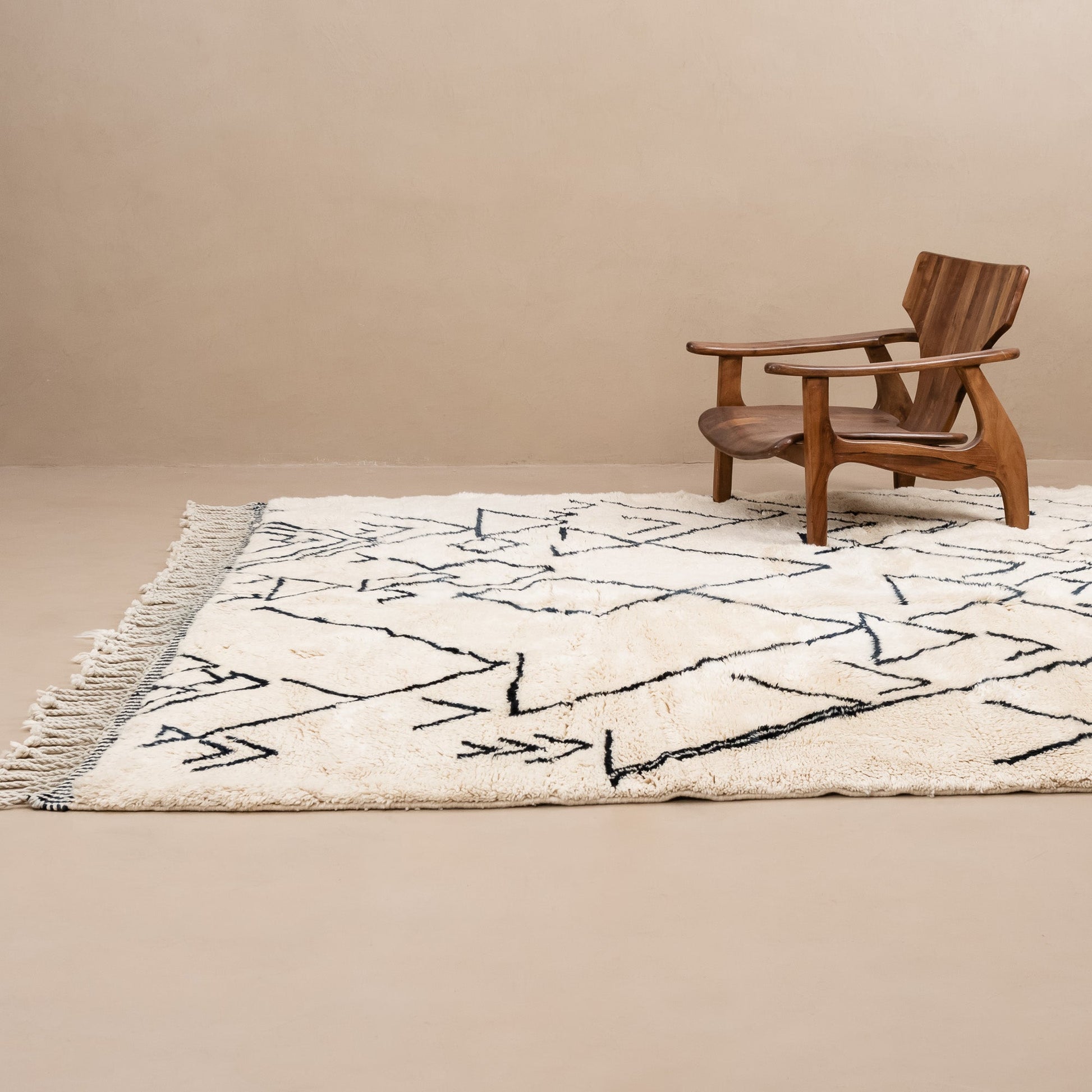 Atlas Mountains - Luxury Shag Moroccan Rug-1