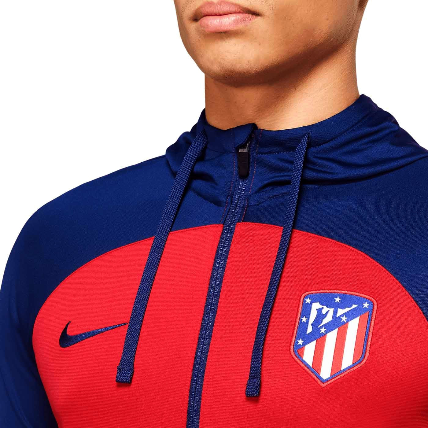 Atletico Madrid hooded training presentation tracksuit 2023/24 - Nike-3