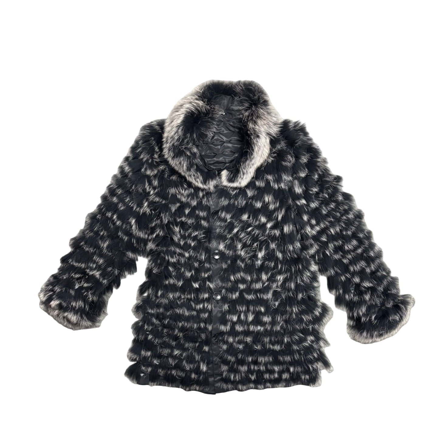 Reversible Arctic Fox Coat