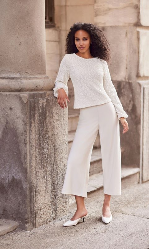 Frank Lyman Embellished Sweater 254205