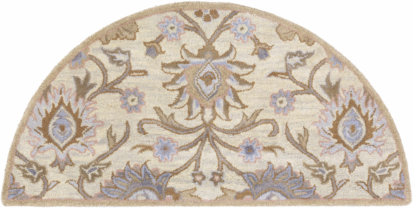 Conesus Hand Tufted Ivory 1109 Wool Rug-6