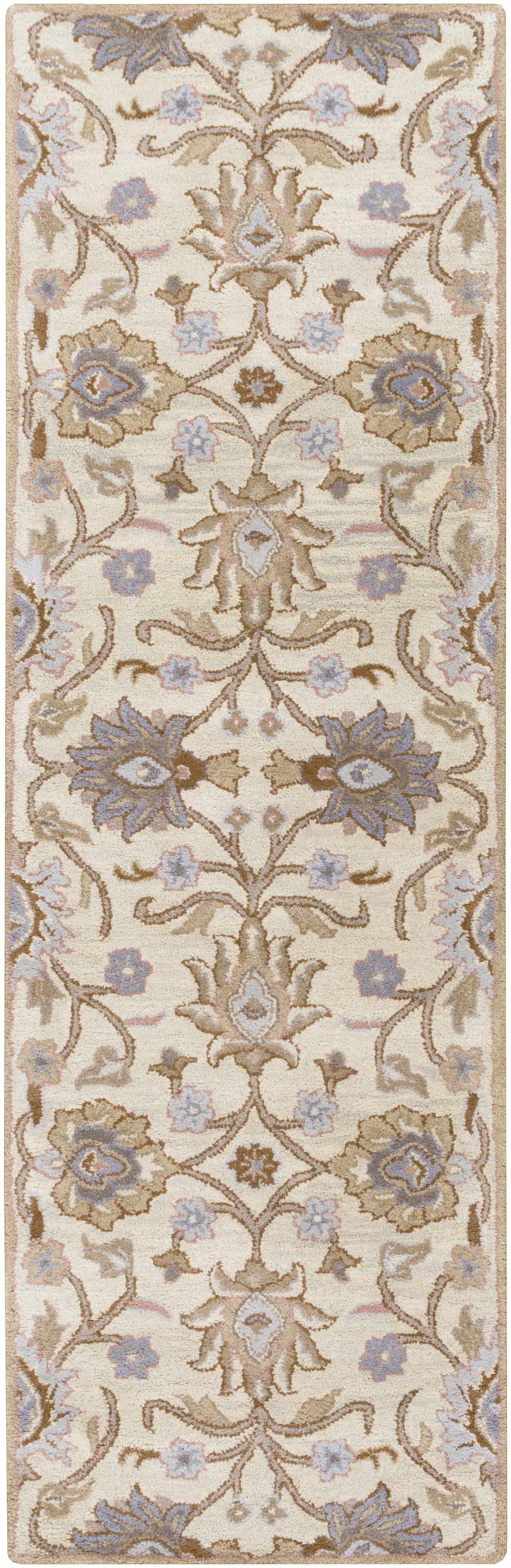 Conesus Hand Tufted Ivory 1109 Wool Rug-11