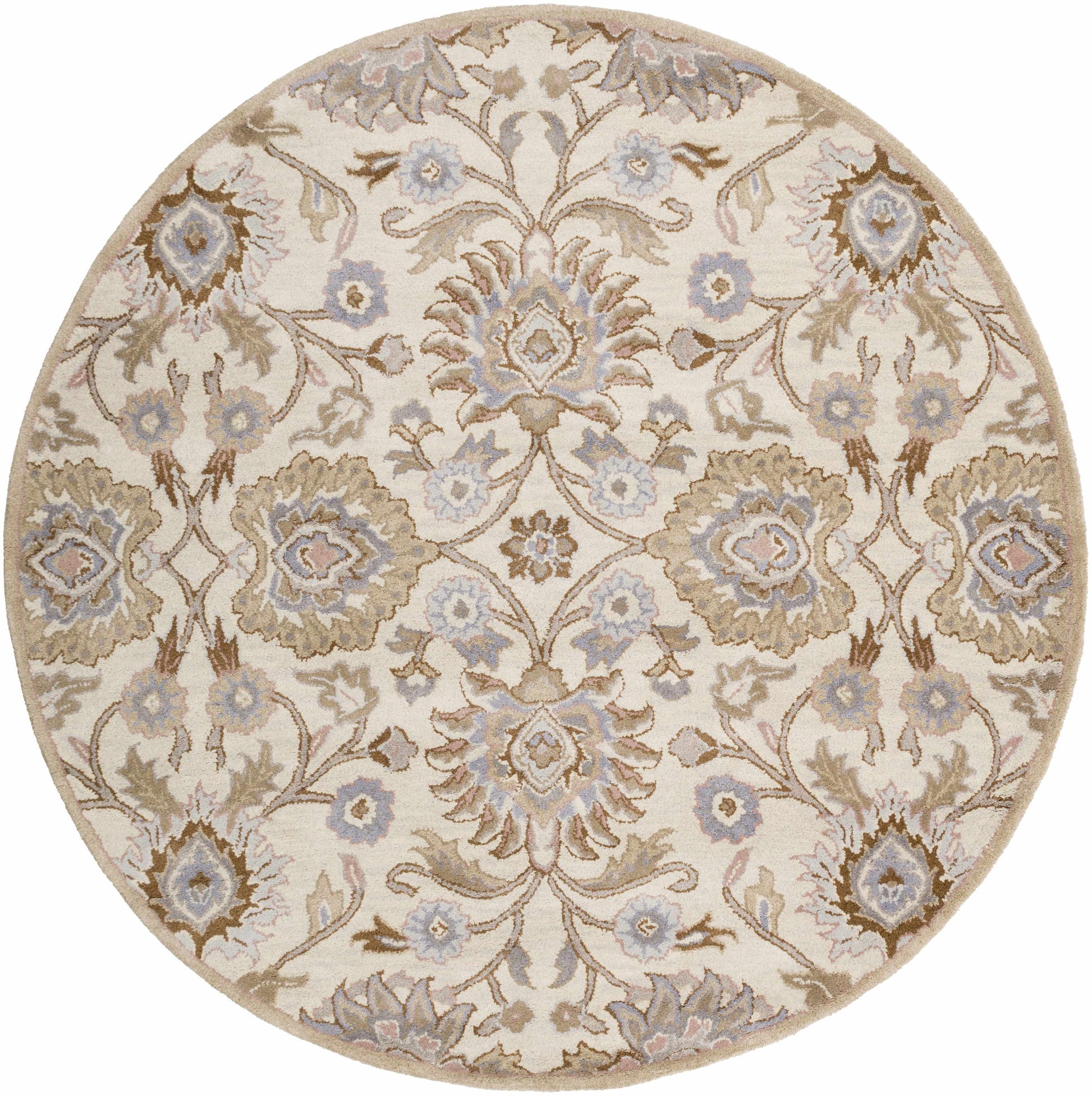 Conesus Hand Tufted Ivory 1109 Wool Rug-10