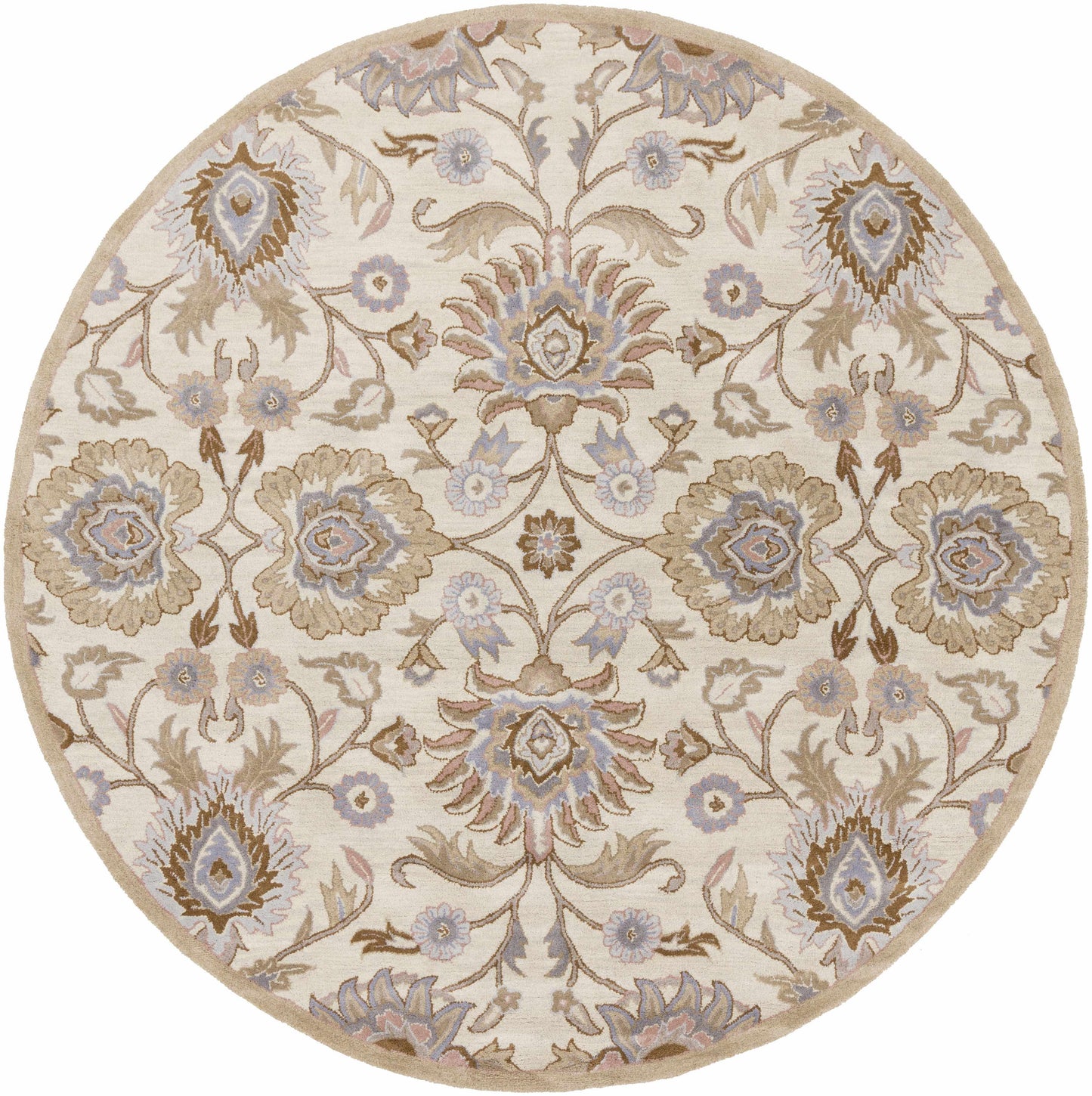 Conesus Hand Tufted Ivory 1109 Wool Rug-7